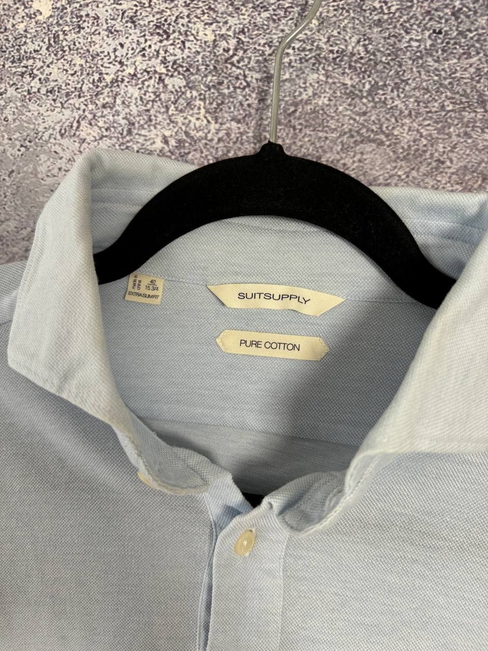 Suitsupply Suitsupply Blue Pure Cotton Long Sleeve T-Shirt Medium Size US M / EU 48-50 / 2 - 9 Thumbnail