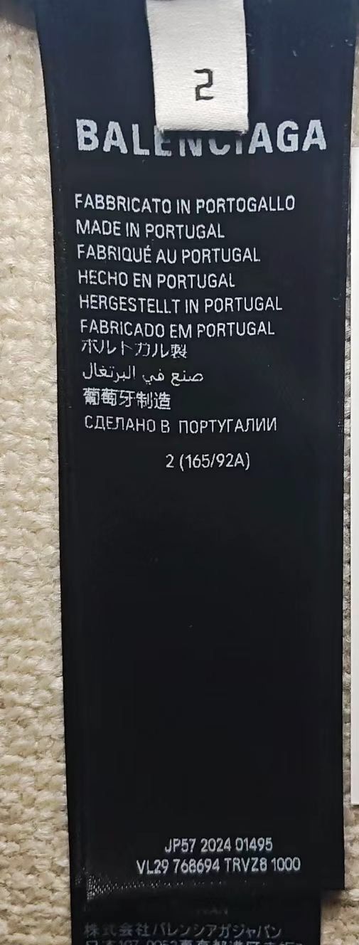 Balenciaga Balenciaga 24fw Teddy Velvet Paris Night Pigal2412-Nextarrow Size US M / EU 48-50 / 2 - 5 Thumbnail