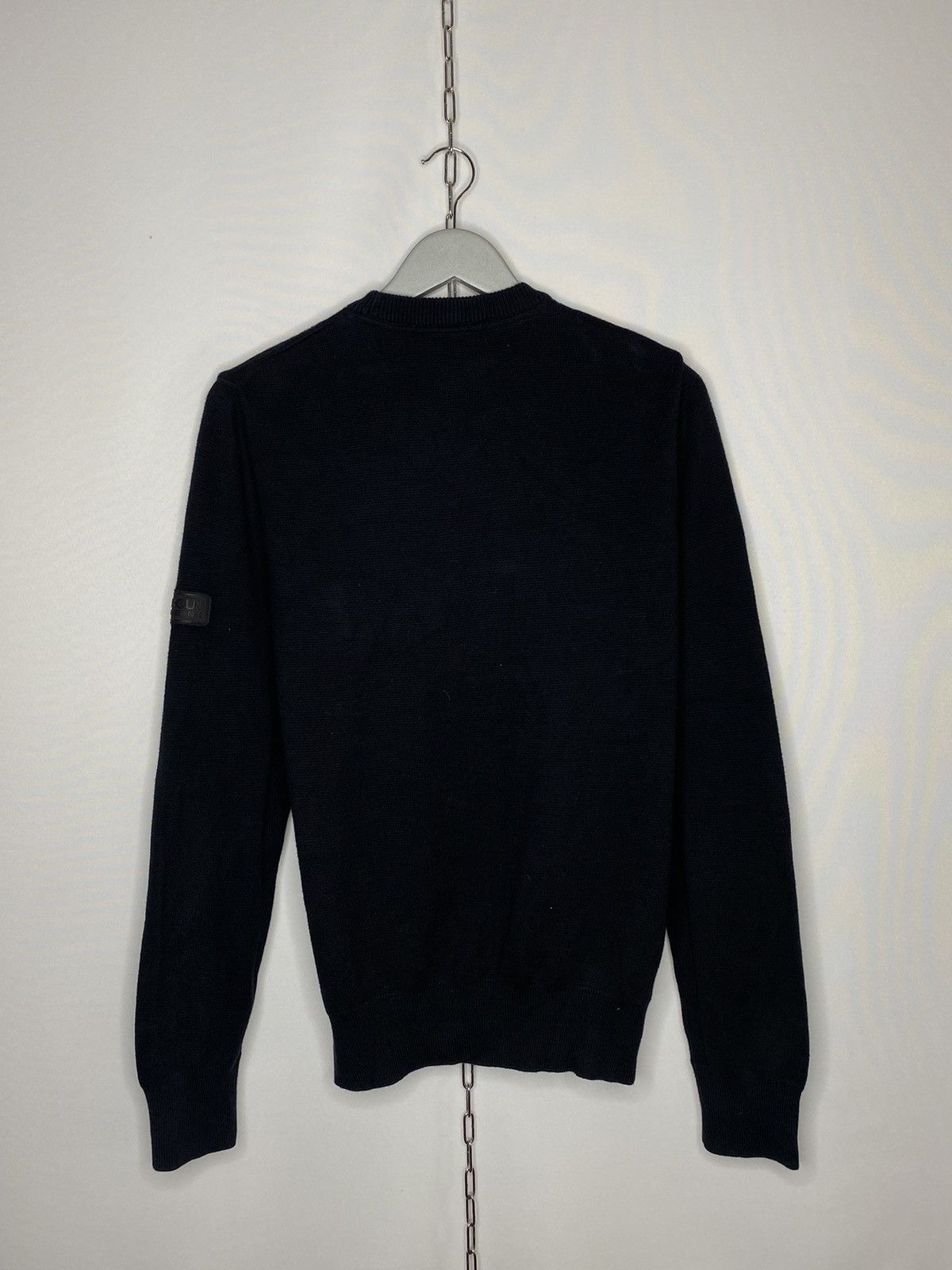 Barbour × Designer × Vintage 🔥Barbour International Sweater Jumper Pullover Black🔥 Size US M / EU 48-50 / 2 - 2 Thumbnail