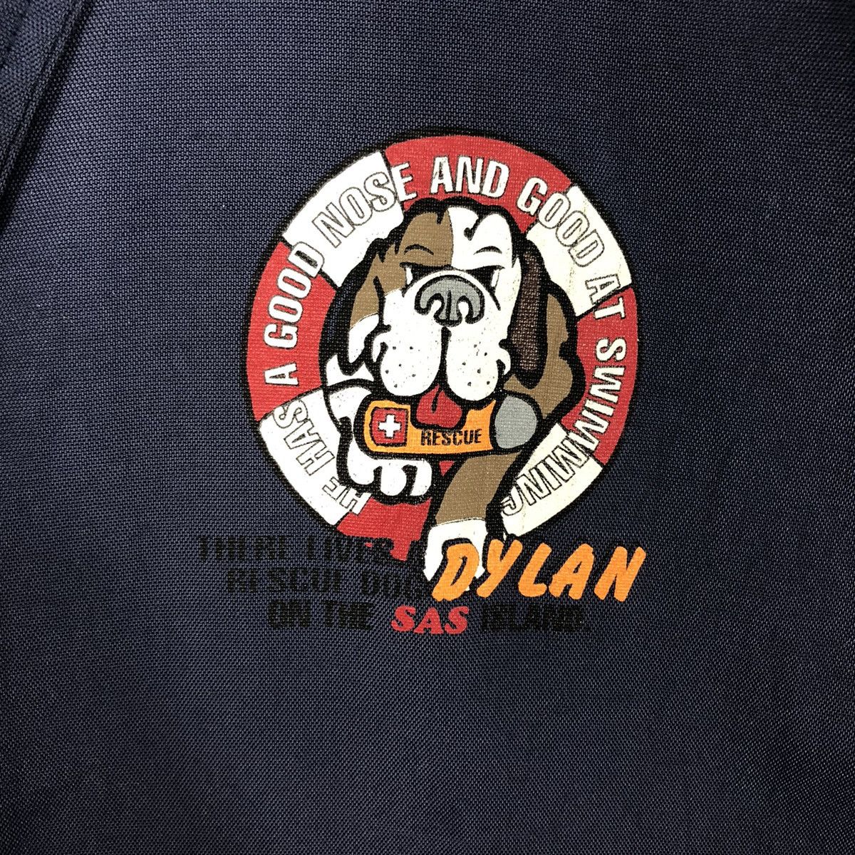 Japanese Brand 📌Vintage Coach Jacket SAS Big Logo Cartoon Embroidery Size US L / EU 52-54 / 3 - 18 Thumbnail