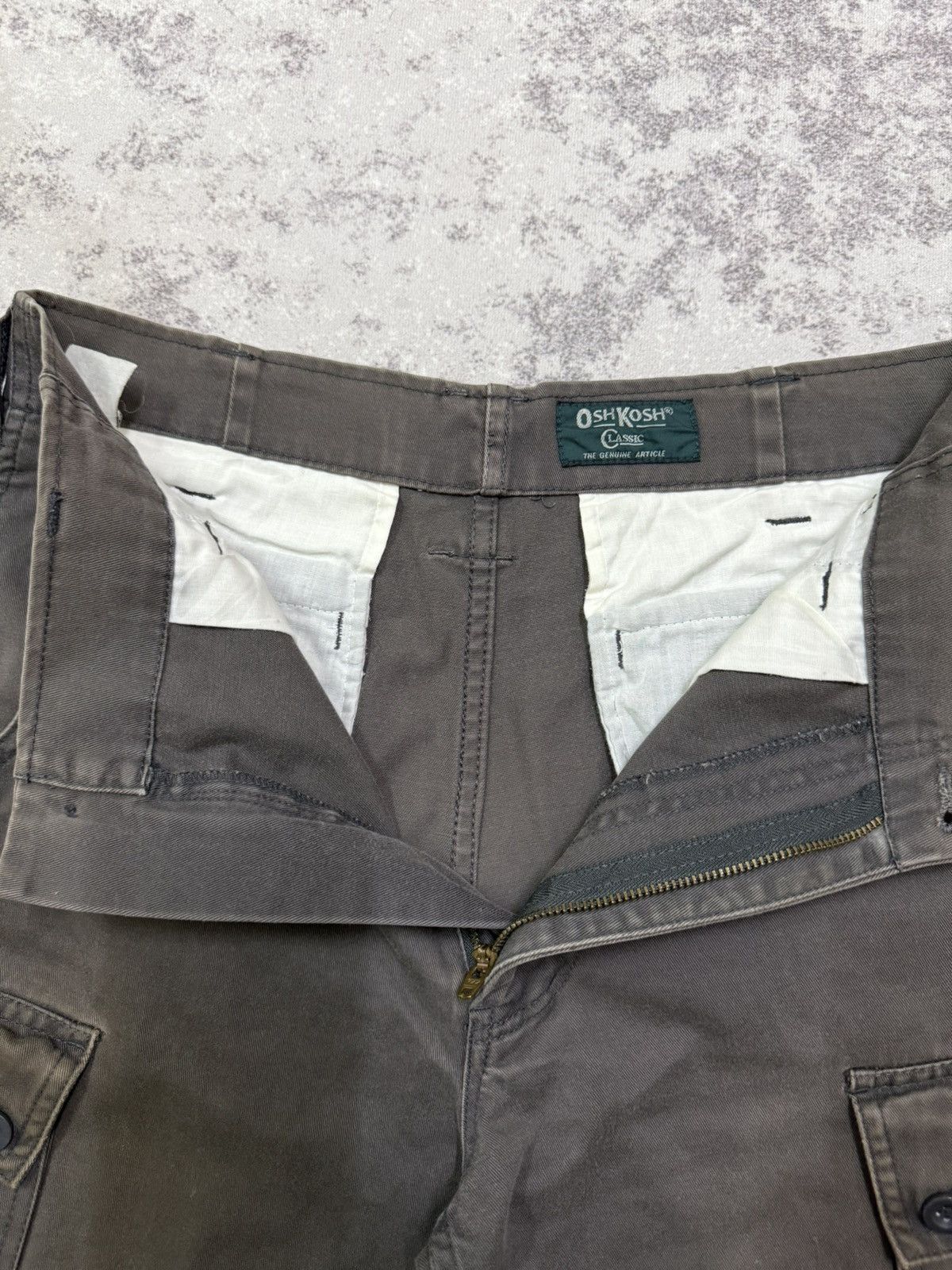 Oshkosh Vintage Oshkosh Cargo Short Pants Size US 28 / EU 44 - 6 Thumbnail
