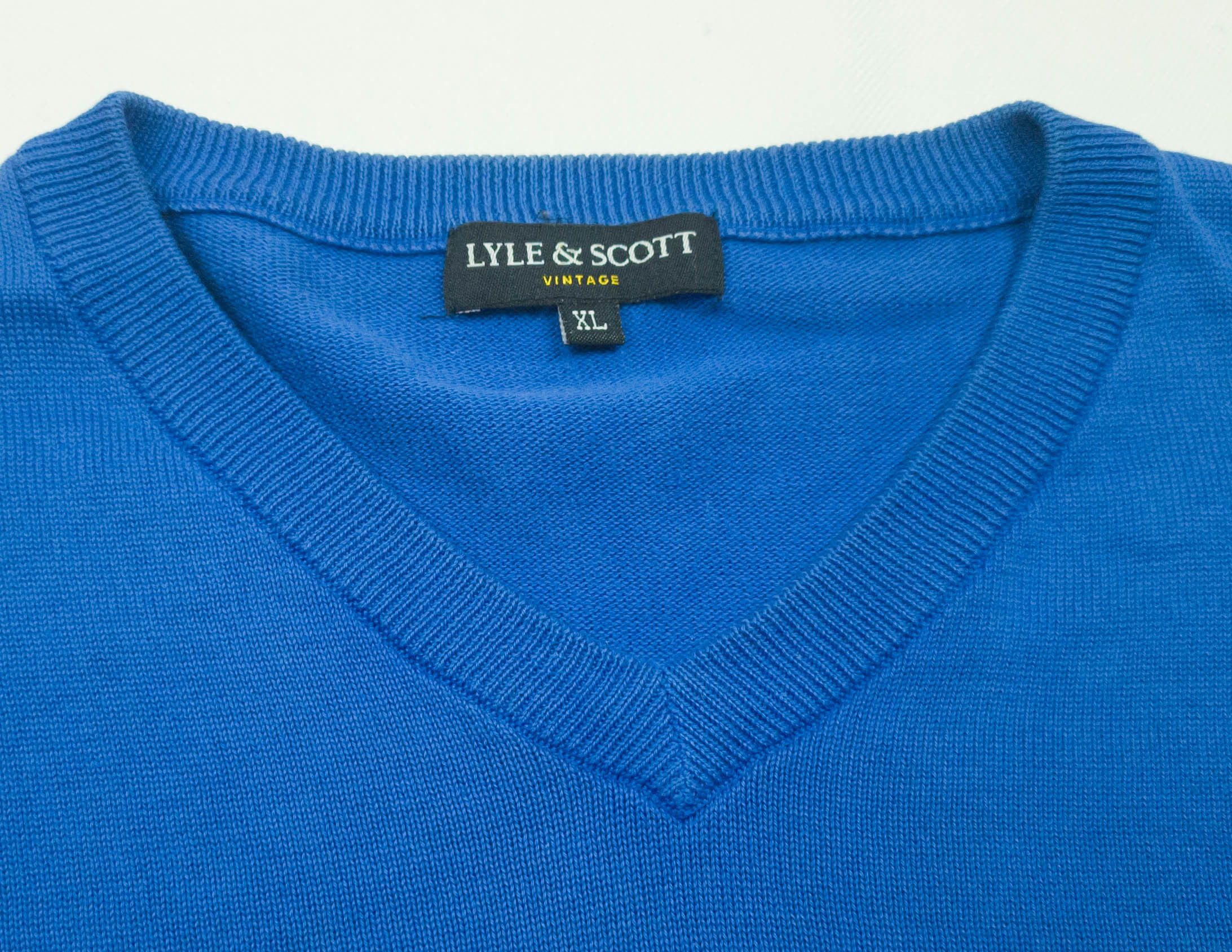 Lyle & Scott Lyle Scott mens jumper sweater cotton size XL Size US XL / EU 56 / 4 - 5 Thumbnail