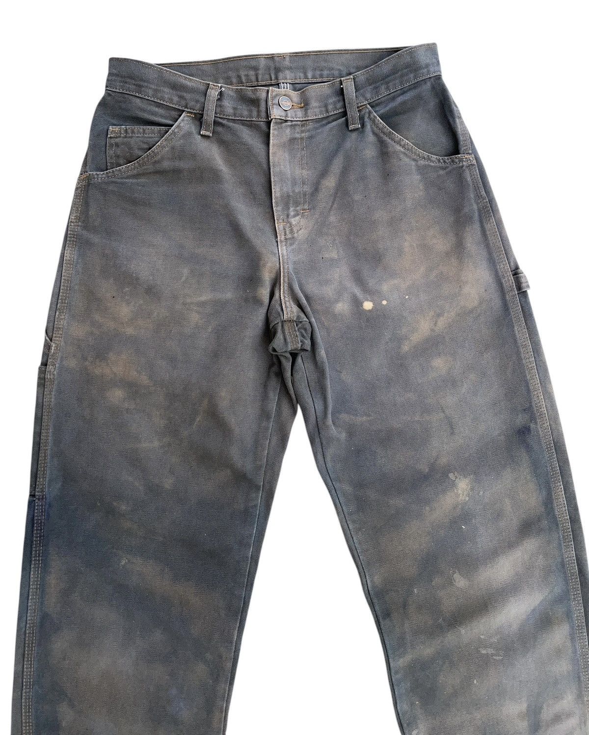 Dickies Vintage Sunfaded Dickies Carpenter Duck Worker Pants Size US 30 / EU 46 - 7 Thumbnail
