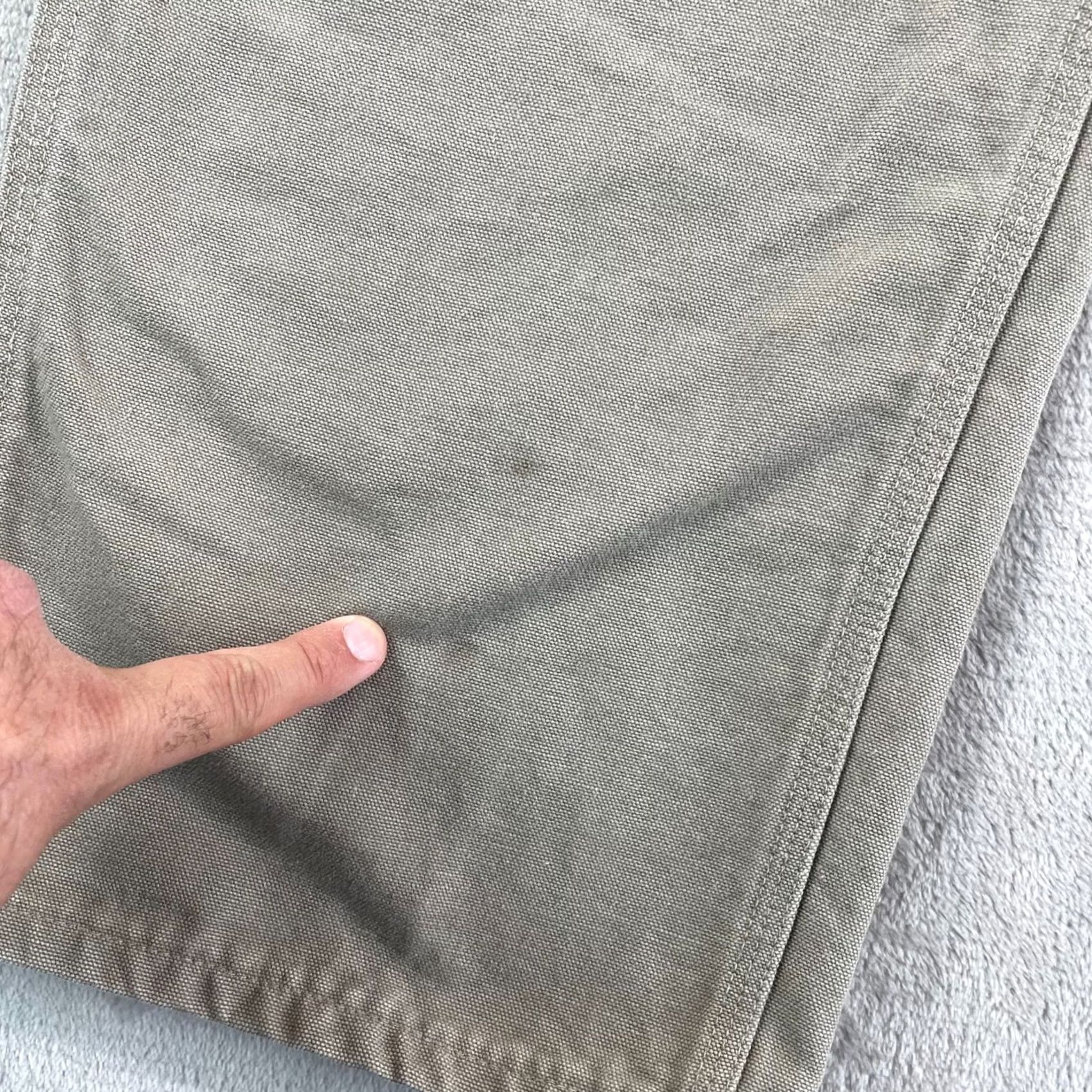 Carhartt Carhartt Utility Double Knee Washed Duck Pants Men 34x35 Grey Loose Fit WorkWear Size US 34 / EU 50 - 4 Thumbnail