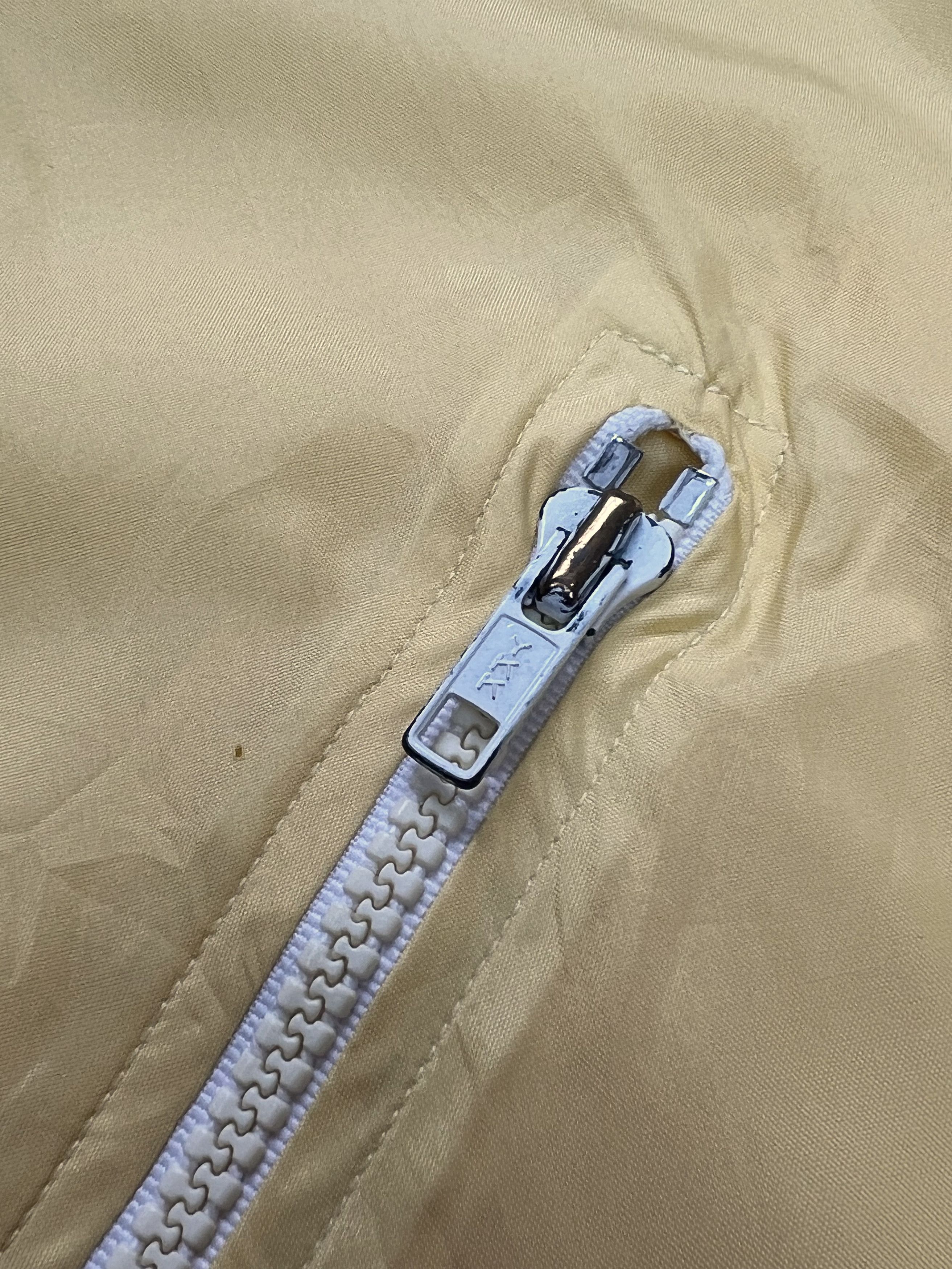 Lacoste Vintage Lacoste Chemise Bomber Jacket Yellow Made in France Size US L / EU 52-54 / 3 - 8 Thumbnail