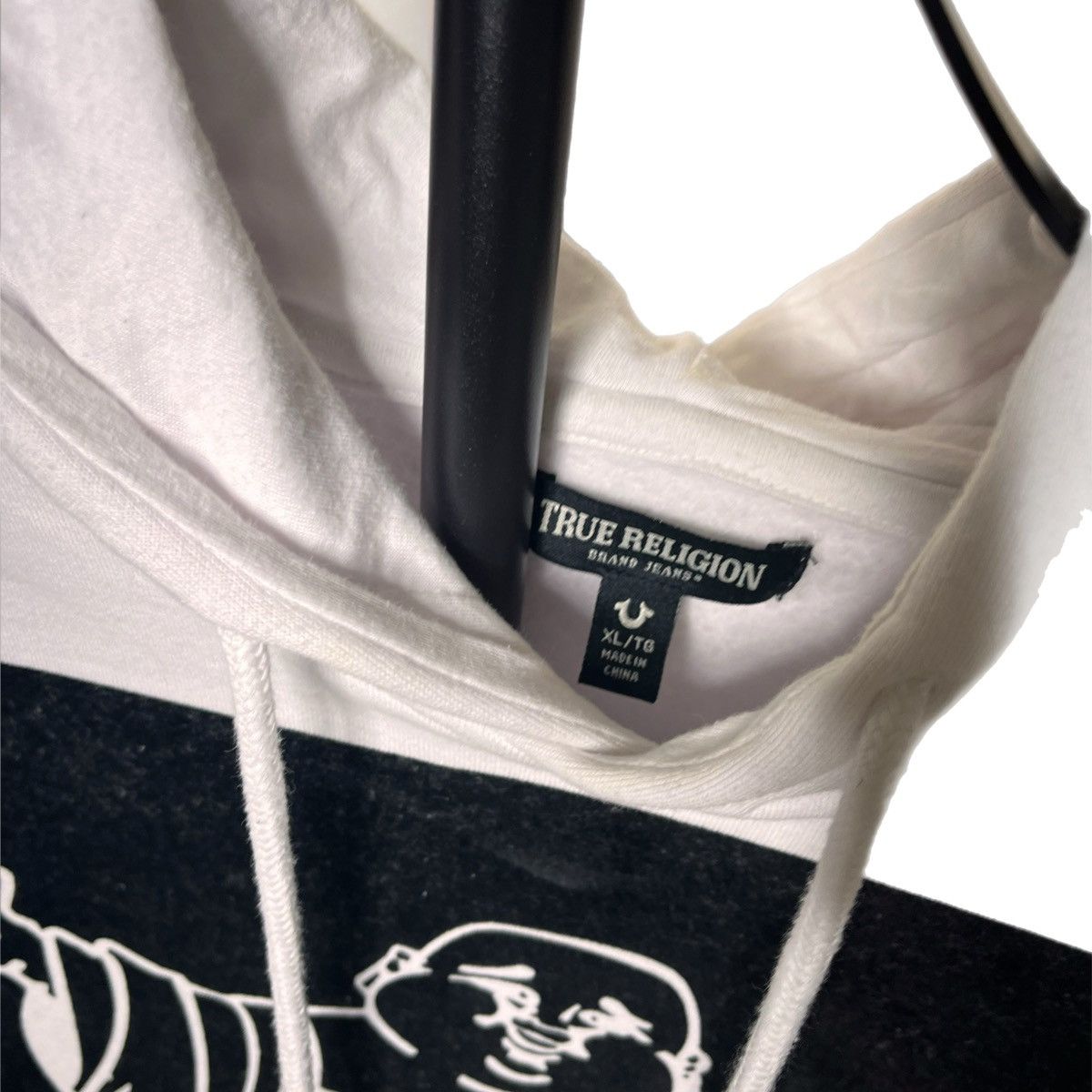True Religion True Religion White Hoodie Size US XL / EU 56 / 4 - 4 Thumbnail