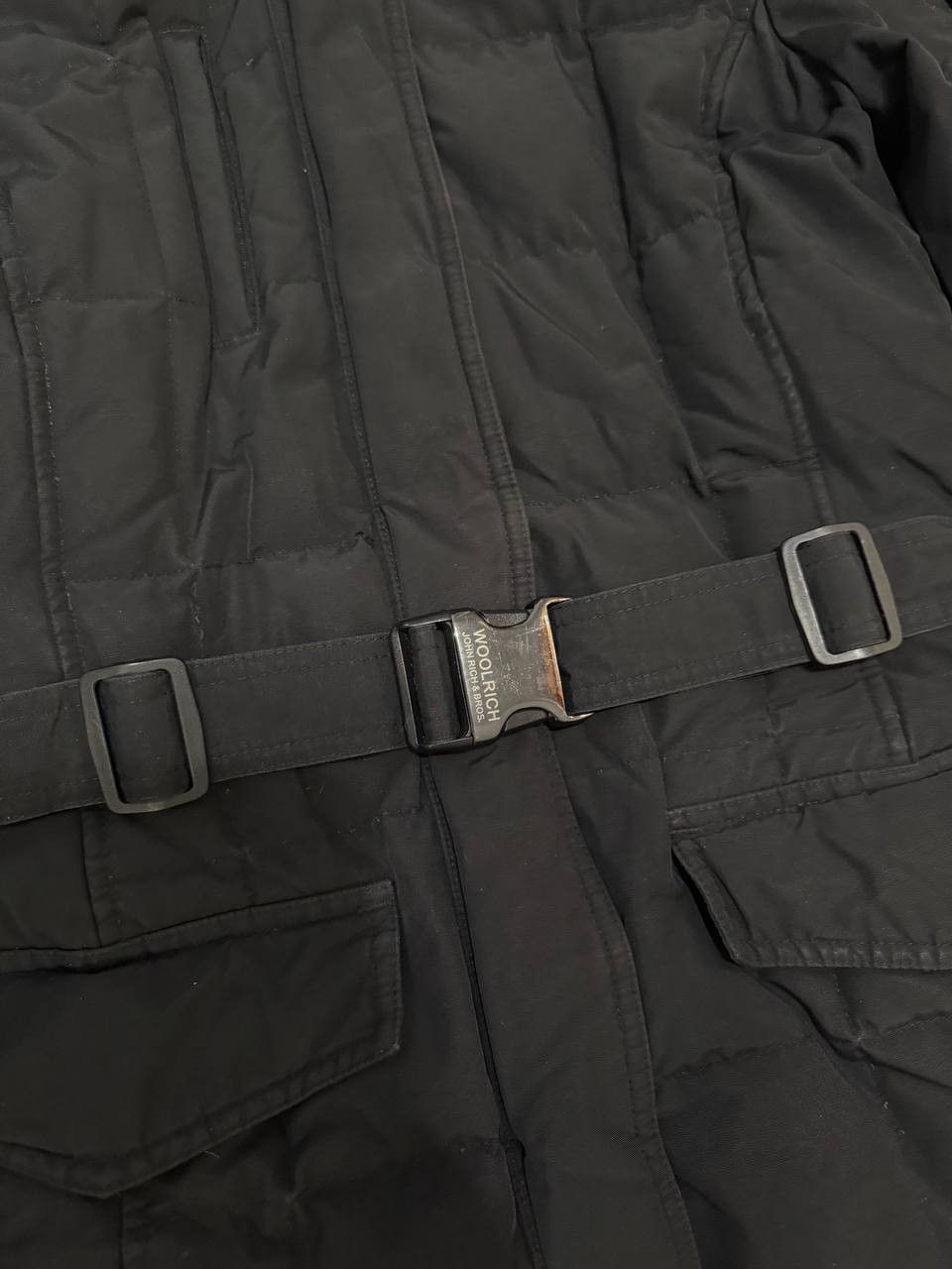 Woolrich Woolen Mills Woolrich Blizzard Parka Fur Hooded Down Jacket Belted WomenM Size M / US 6-8 / IT 42-44 - 3 Thumbnail