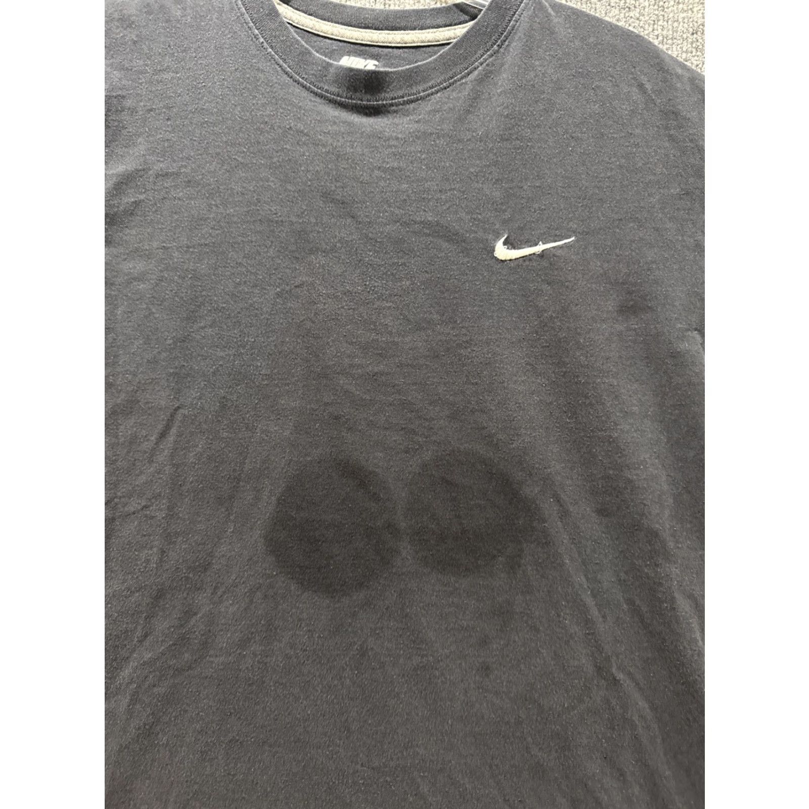 Nike Nike Check Short Sleeve T-Shirt XL Black Activewear Size US XL / EU 56 / 4 - 2 Thumbnail