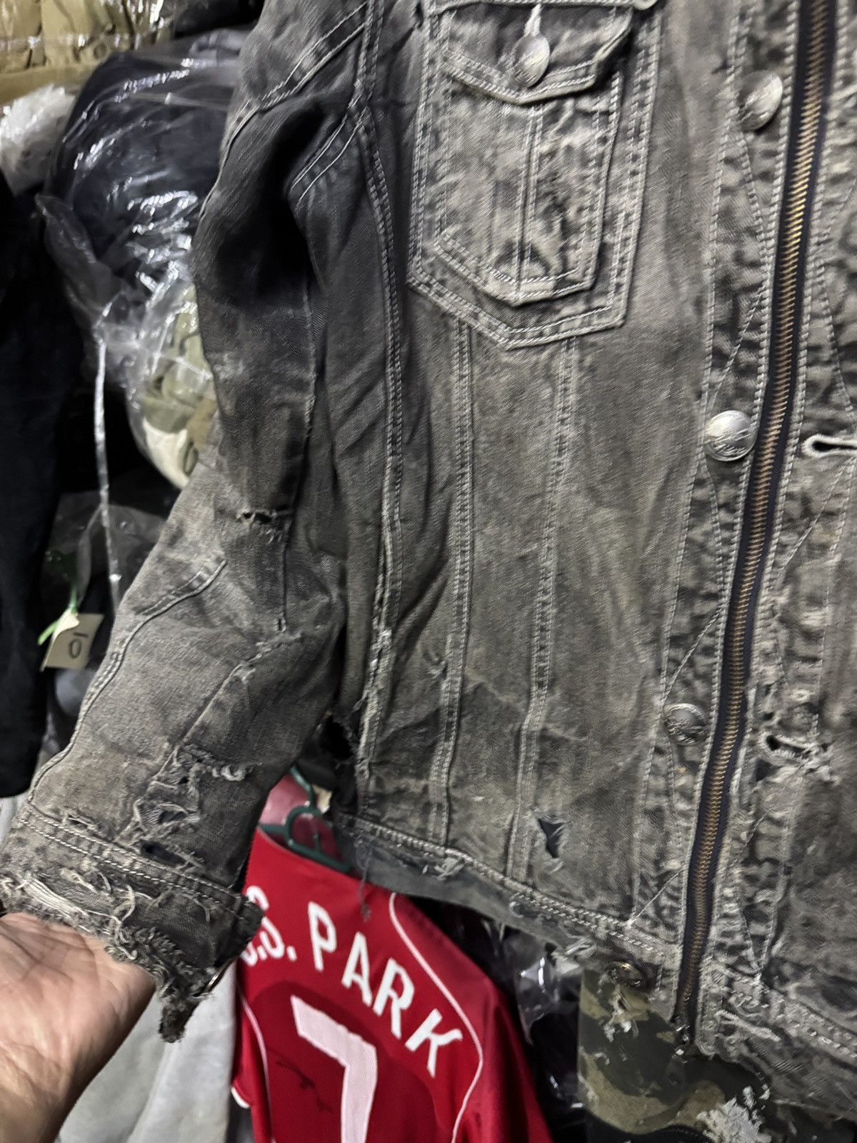 Japanese Brand IN THE ATTIC Distressed Style PUNK JACKET Size US L / EU 52-54 / 3 - 2 Thumbnail