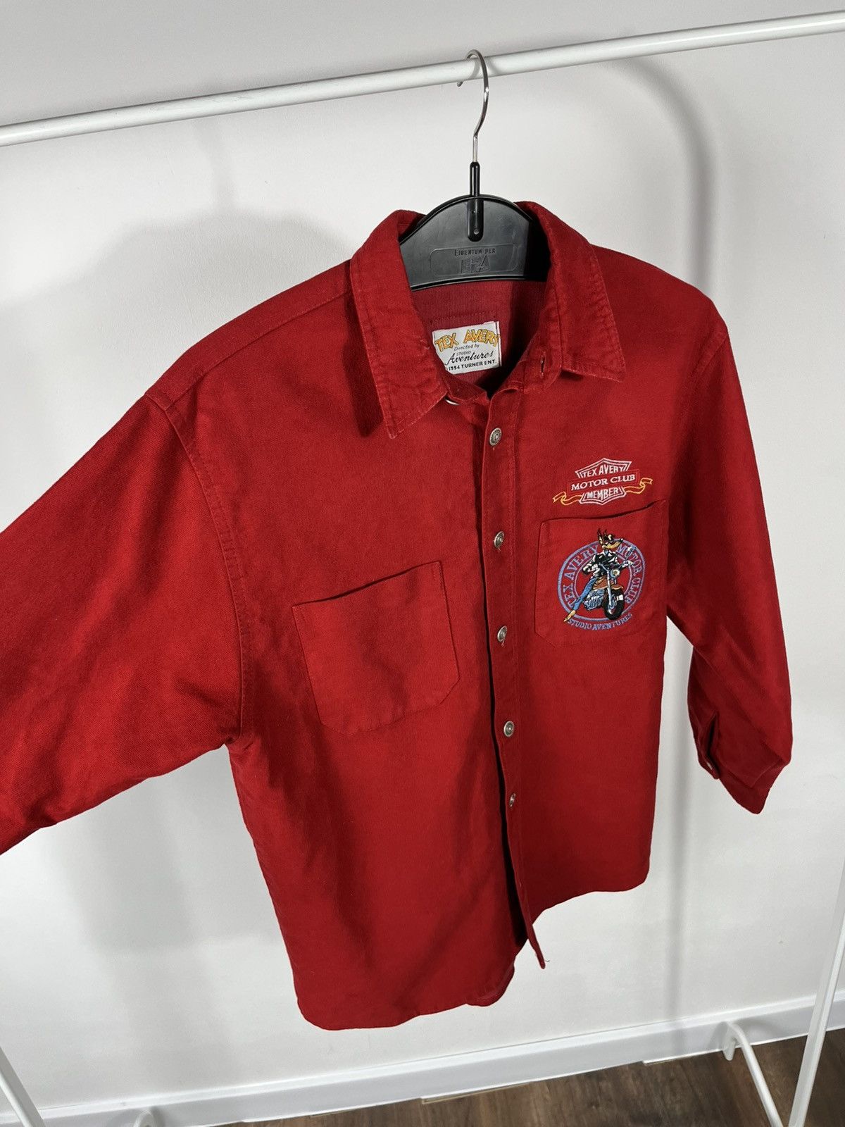 Other Tex Avery Motor Club Red Button Up Shirt Studio Aventures M Size US M / EU 48-50 / 2 - 11 Thumbnail