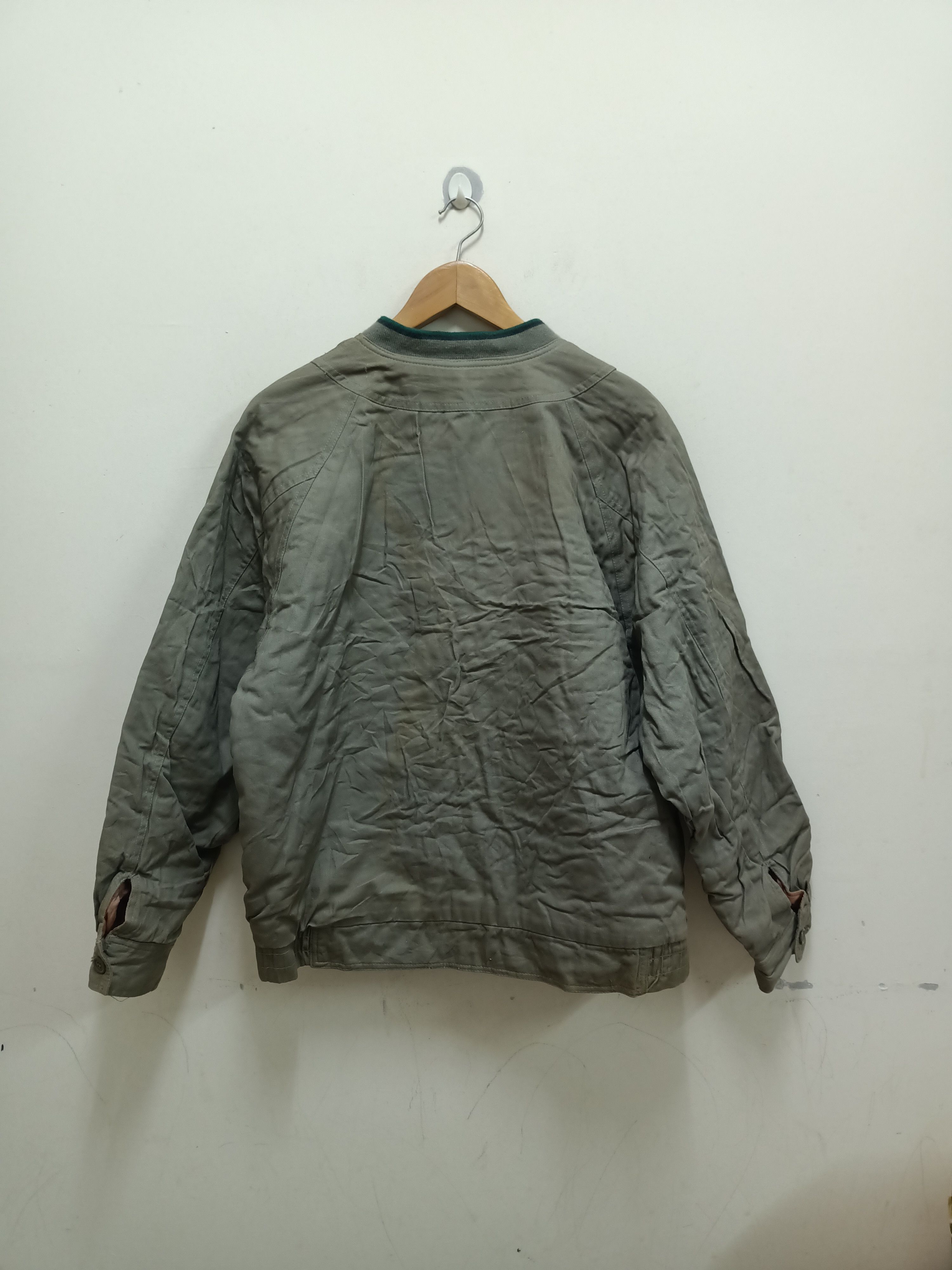 Japanese Brand Vintage Calrose Rice bomber jacket Size US L / EU 52-54 / 3 - 3 Thumbnail