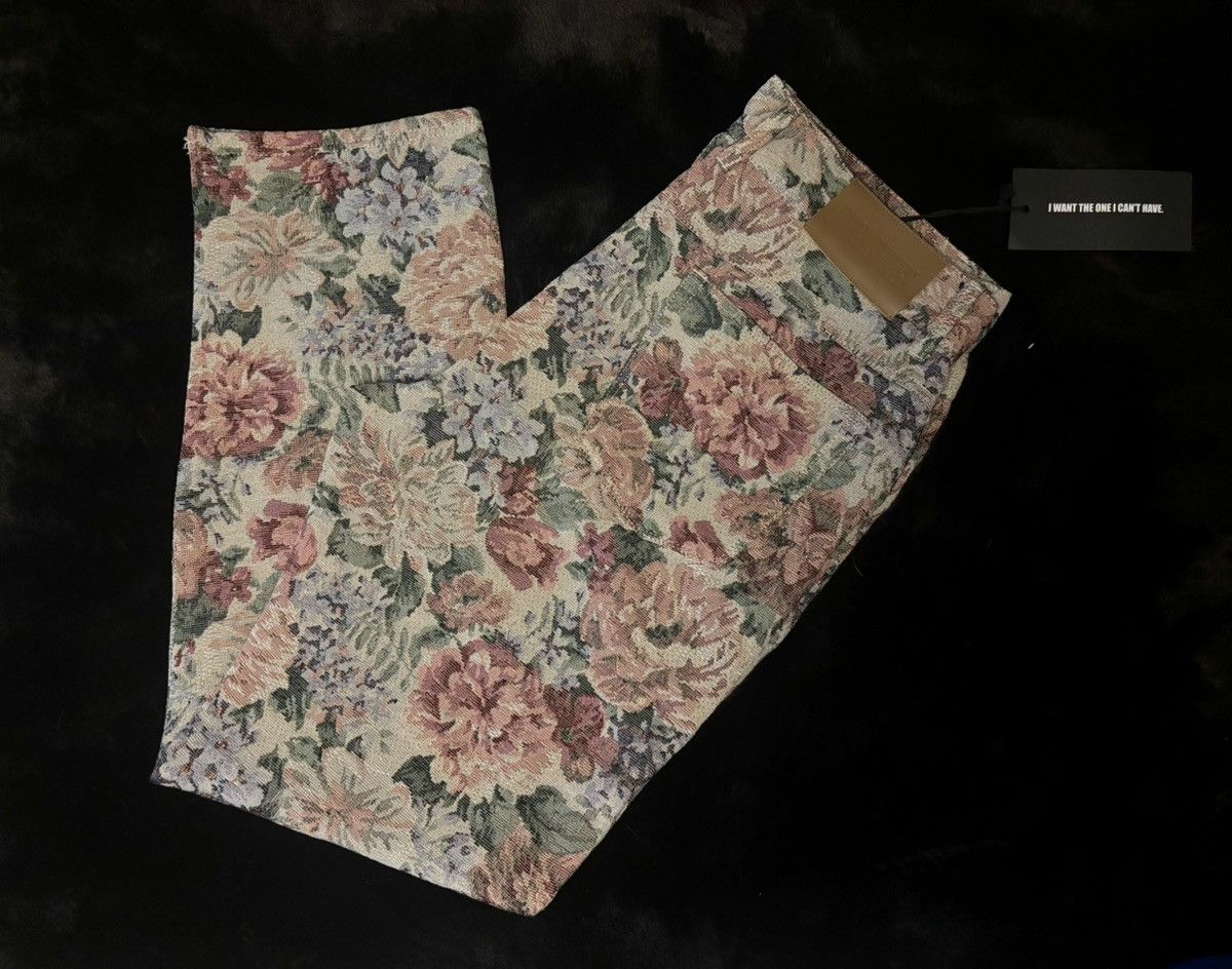 Pleasures PLEASURES “FLORAL” LONG PANTS Size US 36 / EU 52 - 1 Thumbnail