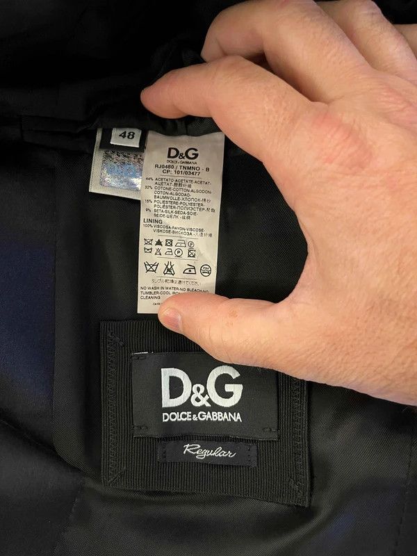 Dolce & Gabbana Tuxedo Jacket - Dolce & Gabbana - Size 48 Size 48R - 8 Thumbnail