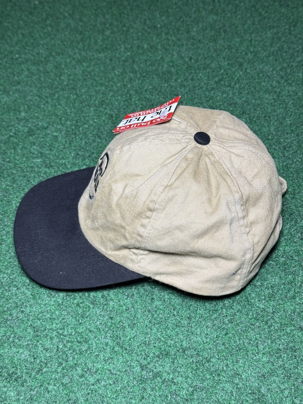 Vintage No Bull Winston Smoking Vintage Cigarette 90s Strapback Hat Size ONE SIZE - 4 Thumbnail