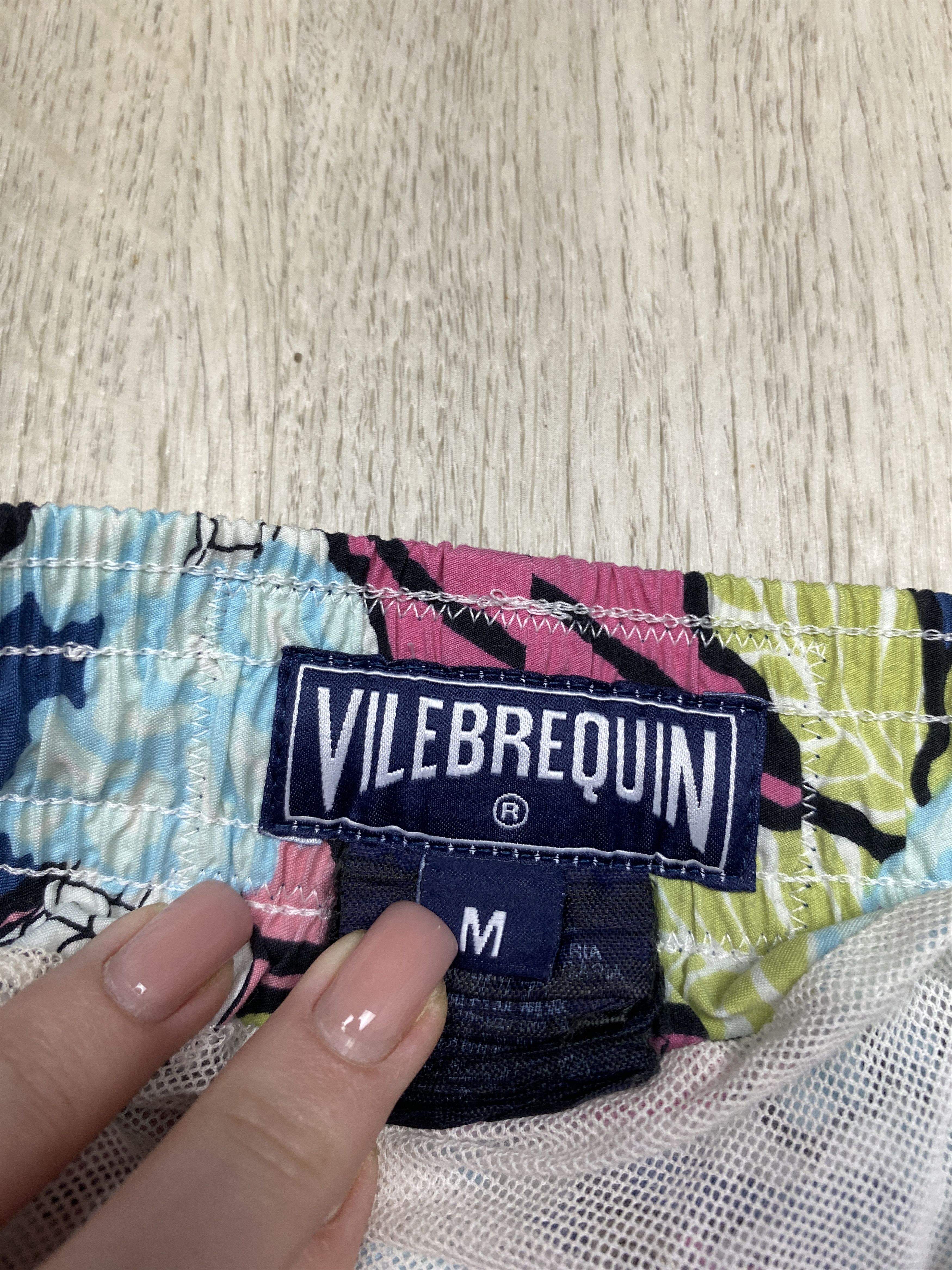 Vilebrequin × Vintage Vilebrequin Vintage Mens Nylon Swimming Shorts Y2K Size US 32 / EU 48 - 3 Thumbnail