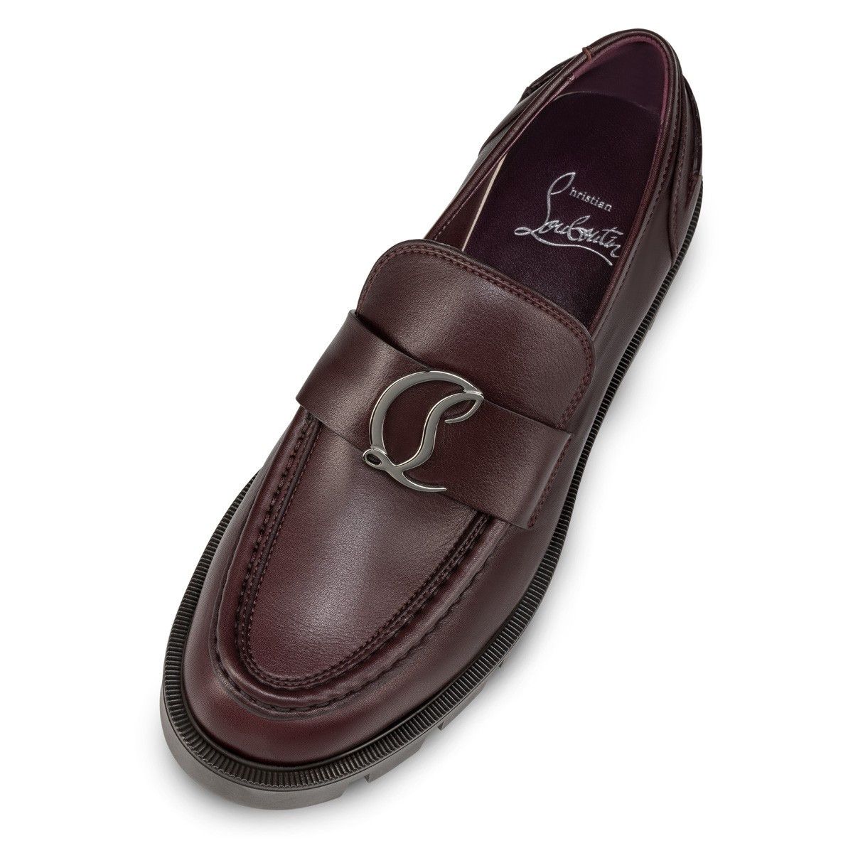 Christian Louboutin o1s1wg110225 Flats in Coffee Size US 7 / IT 37 - 4 Thumbnail