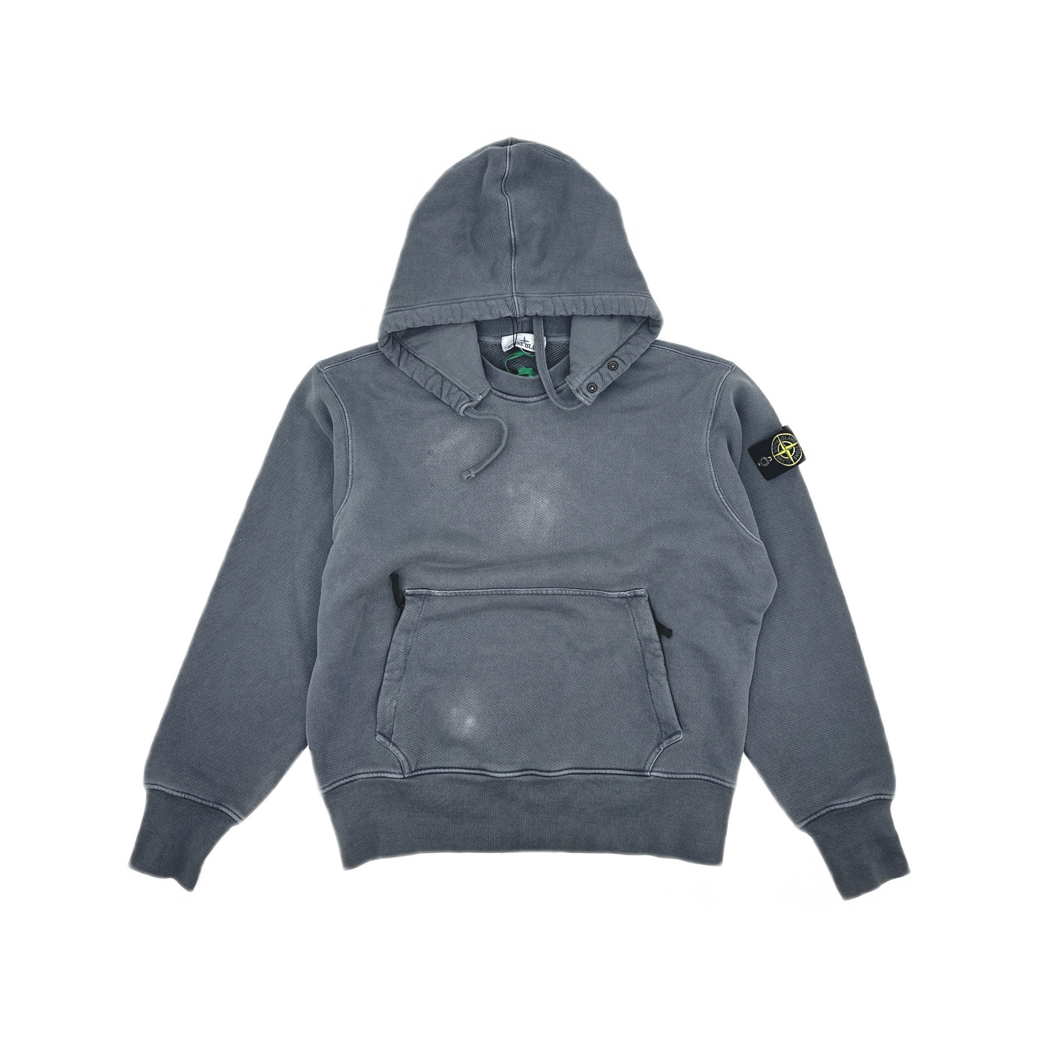 Stone Island Stone Island Garment Dyed Hoodie Size L Size US L / EU 52-54 / 3 - 1 Thumbnail