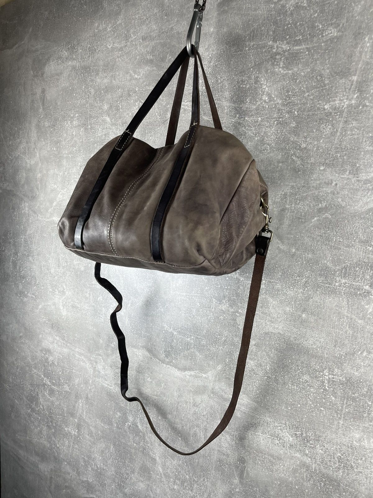 Genuine Leather Officine 11 Artisanal Handcraft Leather Shoulder Bag Size ONE SIZE - 7 Thumbnail