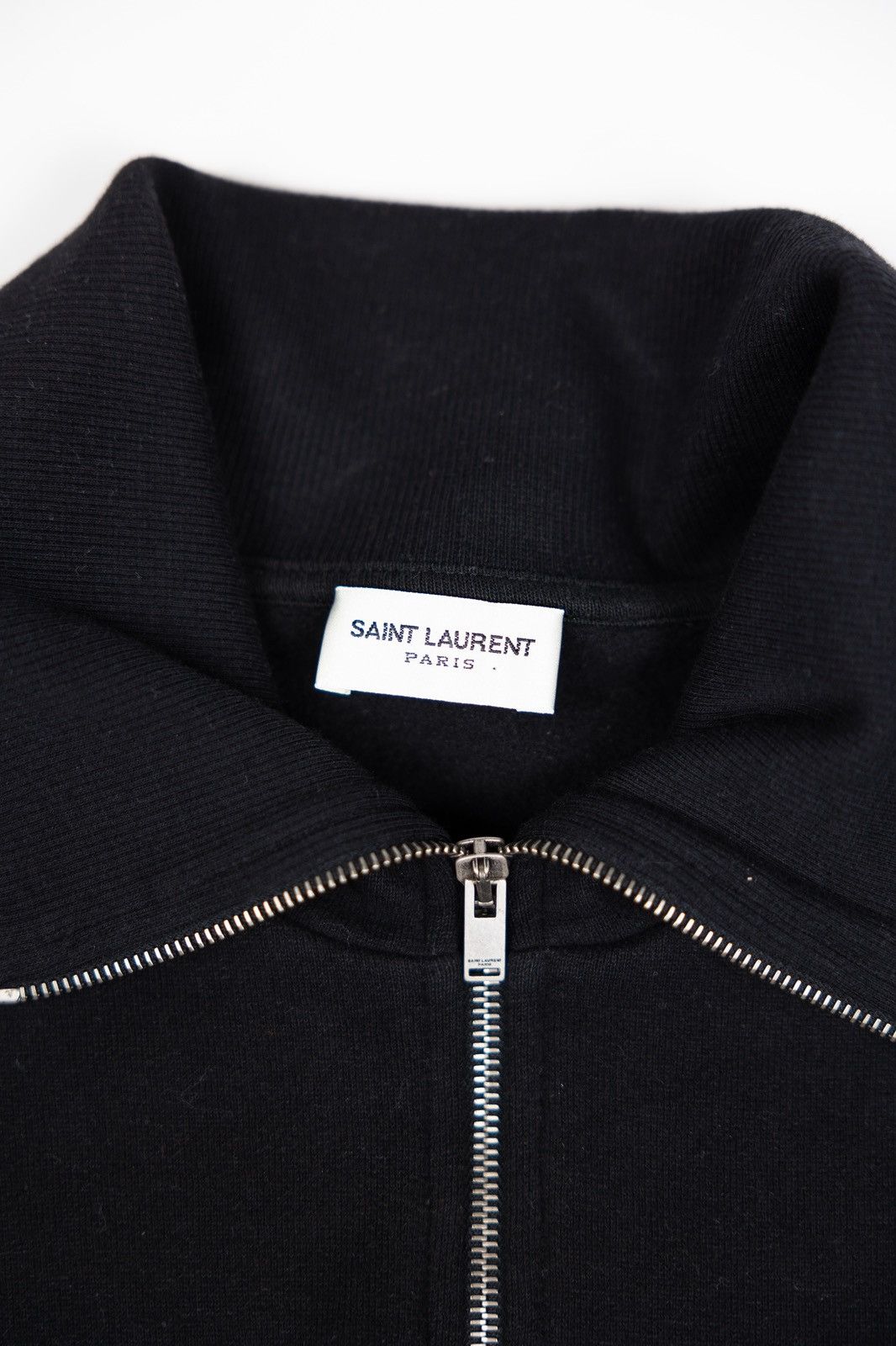 Saint Laurent Paris Saint Laurent Paris Half Zip Cropped Jacket Size XS / US 0-2 / IT 36-38 - 4 Thumbnail