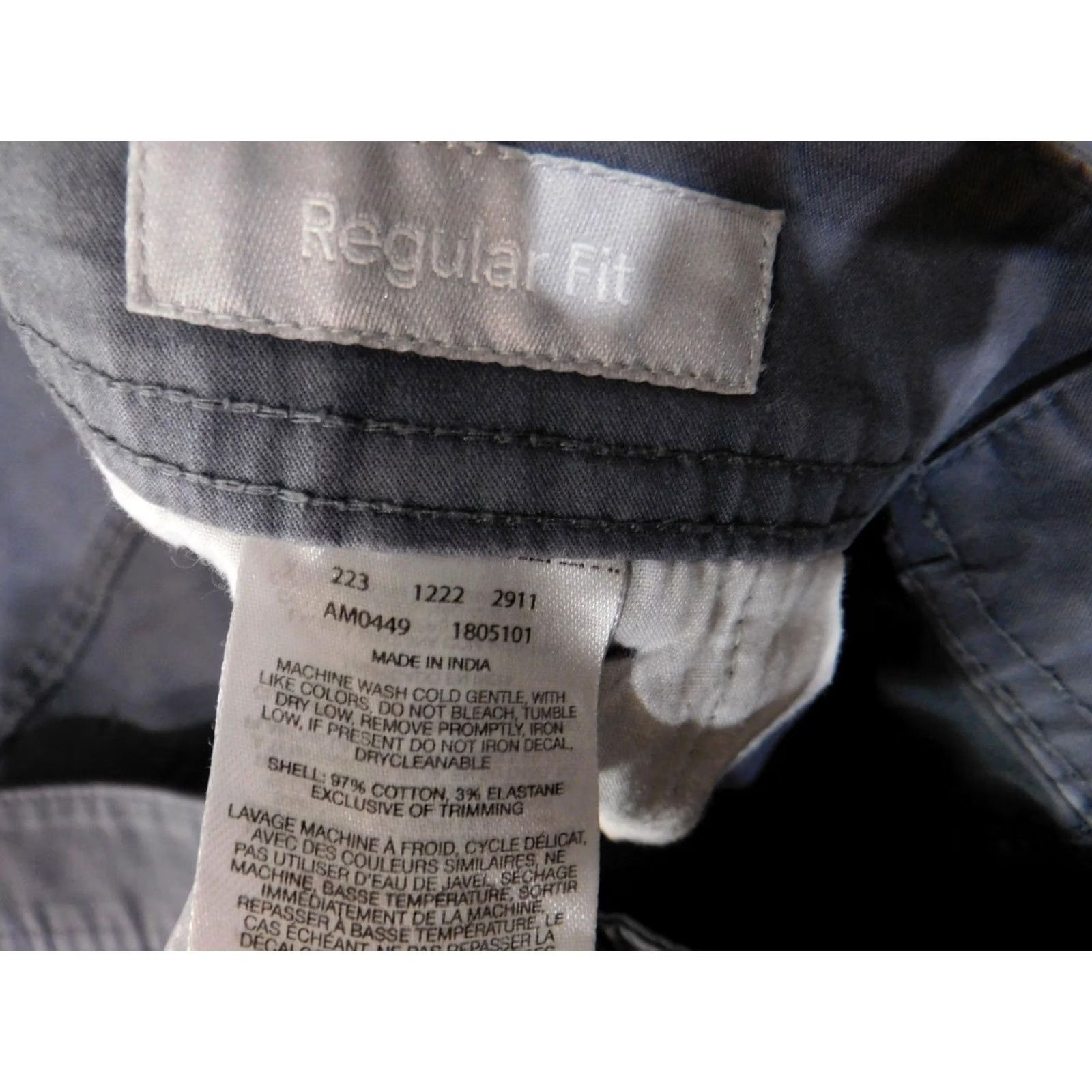 Vintage Columbia Pants Mens 38x34 Gray Regular Fit Cotton Spandex Chino Outdoor AM0449 Size US 38 / EU 54 - 5 Thumbnail