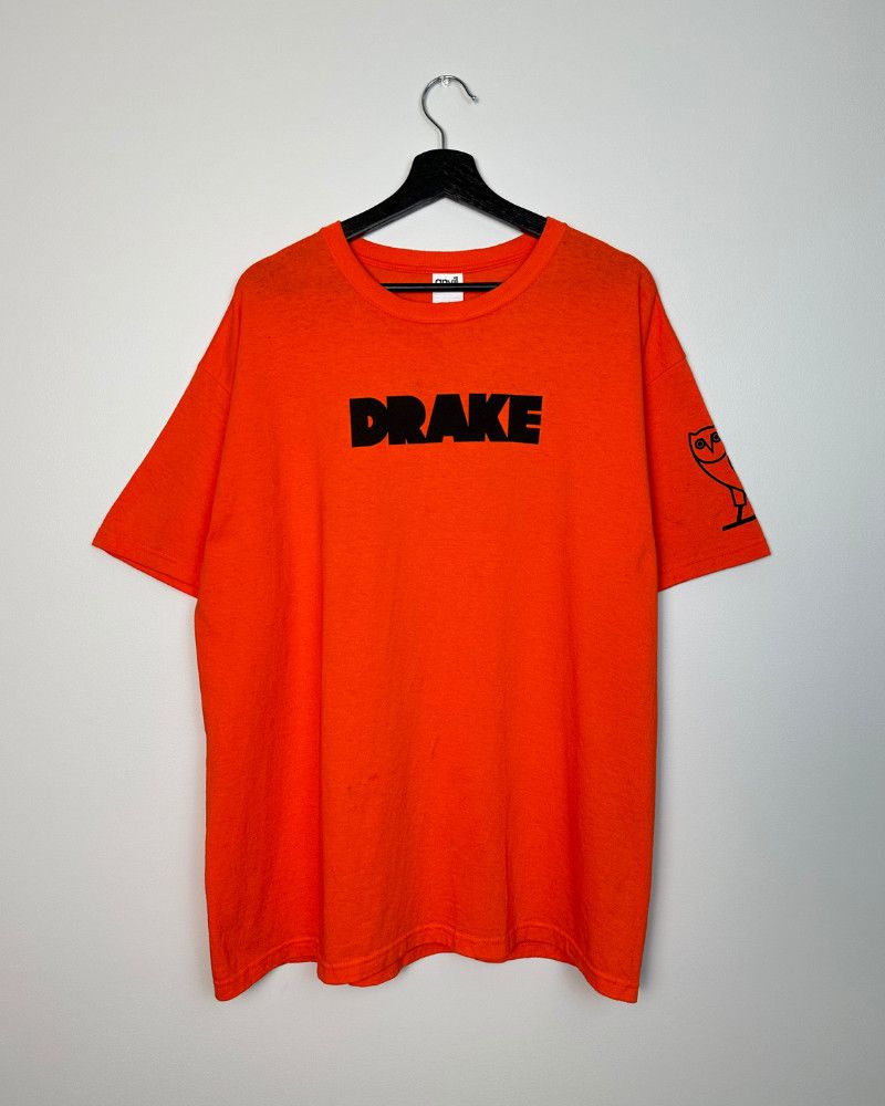 Band Tees × Drake × October's Very Own 2013 Drake OVO Video Would You Like A Tour Orange T-Shirt XL Size US XL / EU 56 / 4 - 9 Thumbnail