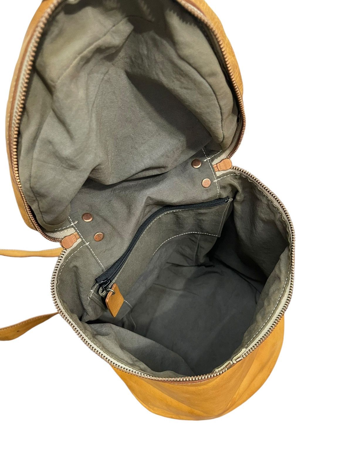 Yohji Yamamoto Full Leather Patina Y’saccs Cross Body Bag 4🟩 Size ONE SIZE - 19 Thumbnail