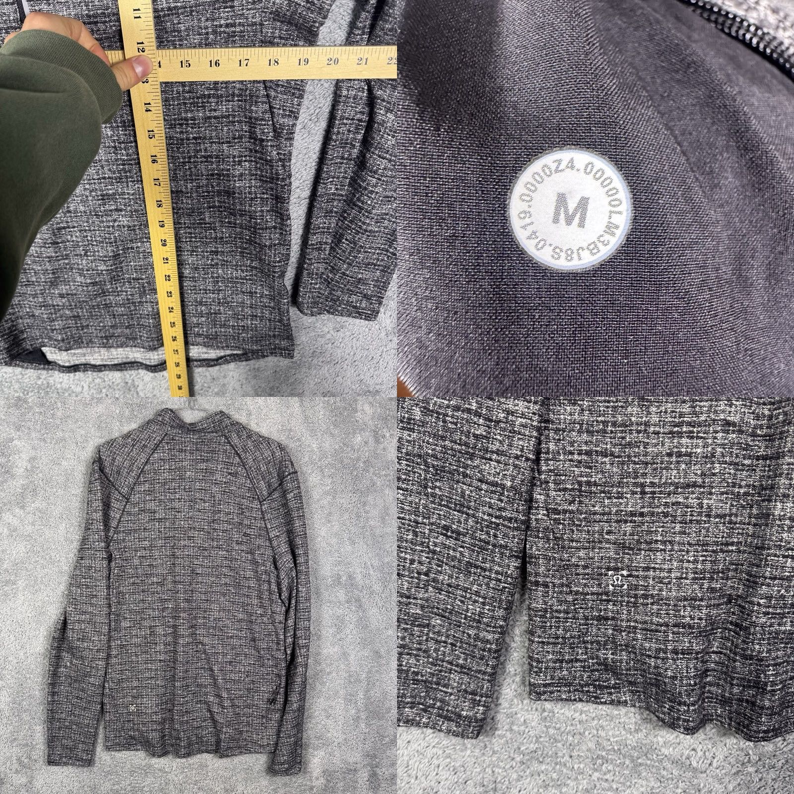 Lululemon Lululemon Jacket Mens M Surge Warm Performance Stretch Pullover Half 1/2 Zip Size US M / EU 48-50 / 2 - 8 Thumbnail