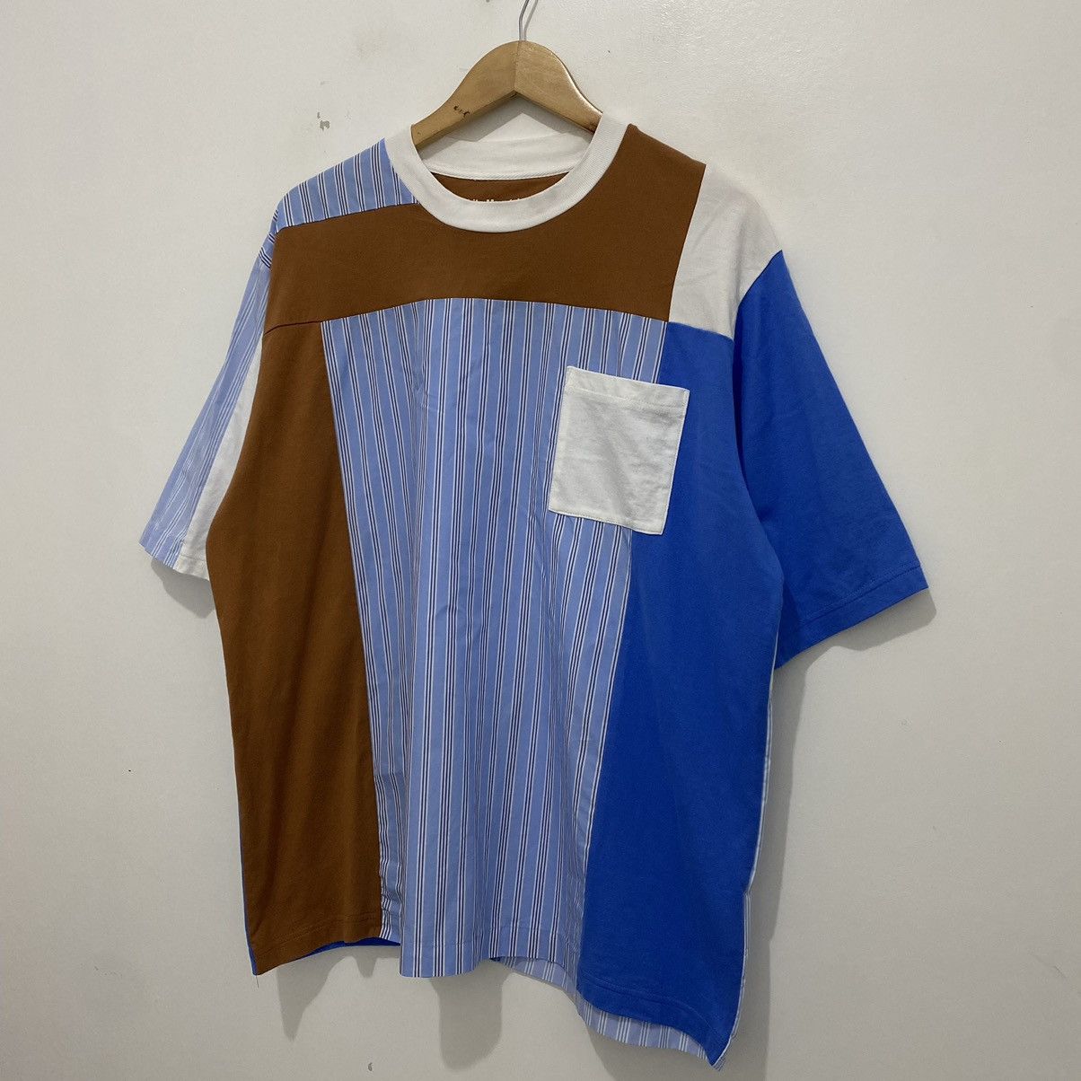 White Mountaineering White Mountaineering Striped Contrast Tee Size US L / EU 52-54 / 3 - 3 Thumbnail