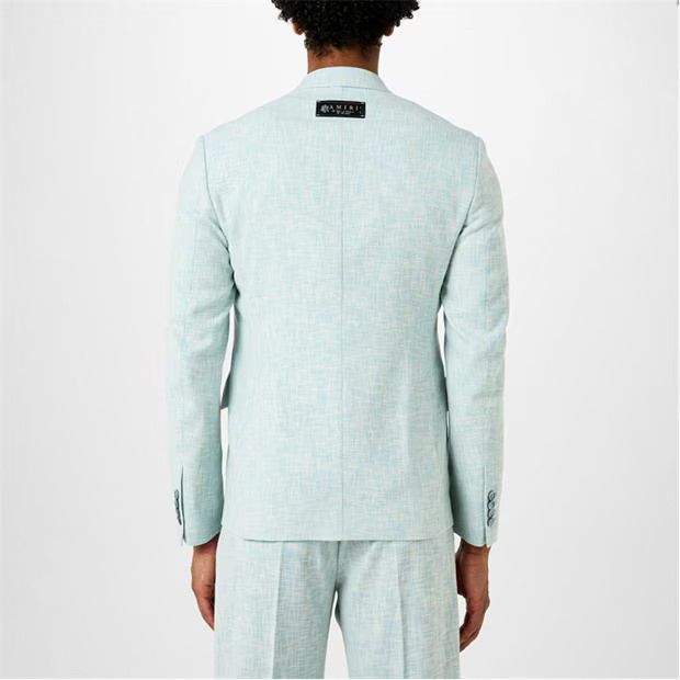Amiri o1y0525 Blazer in Sky Blue Size US M / EU 48-50 / 2 - 4 Thumbnail