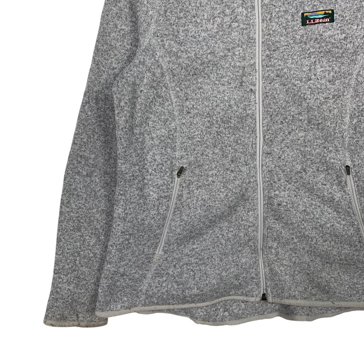 L.L. Bean LL Bean Small Logo Plain Zipper Sweater Size US L / EU 52-54 / 3 - 3 Thumbnail