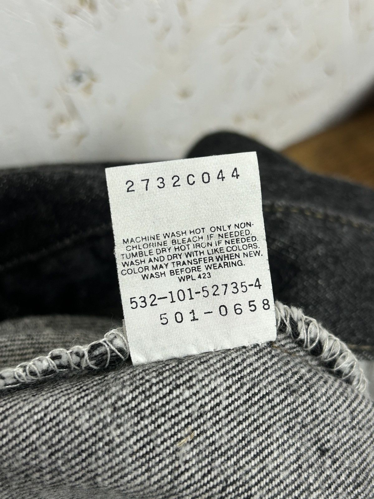 Levi's 80s Vintage 1981 Levi's 501 Denim Jeans Made In Usa 30x30 Size US 30 / EU 46 - 14 Thumbnail