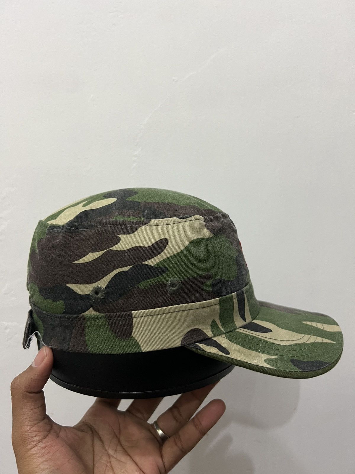 Vintage Vintage Military Camouflage Patrol Cap Size ONE SIZE - 5 Thumbnail
