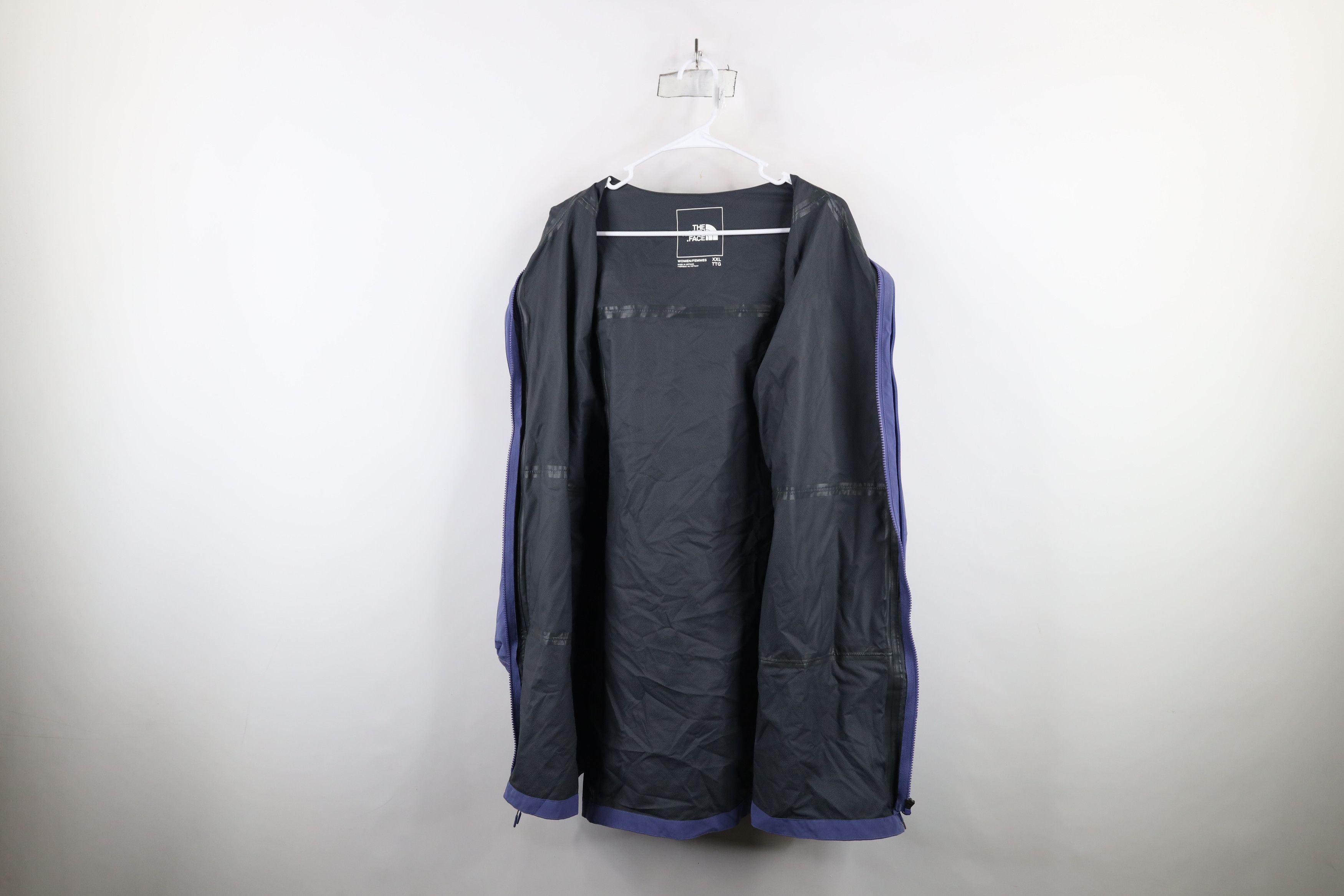 The North Face × Vintage The North Face Ecoball 2 In 1 Hooded Parka Jacket Purple Size XXL / US 16-18 / IT 52-54 - 13 Thumbnail