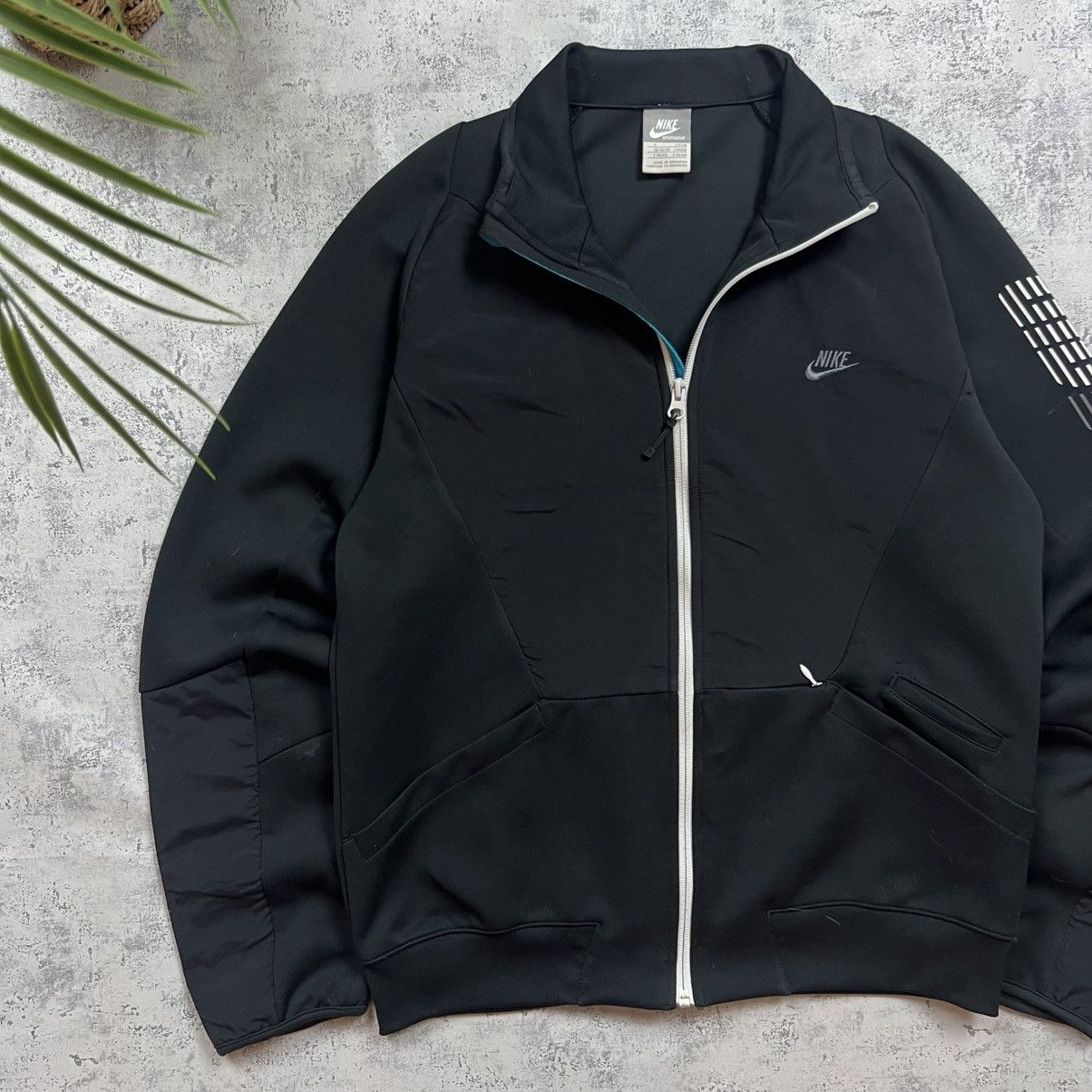 Nike 00s NIKE AIR VINTAGE DRILL RETRO WINDBREAKER JACKET Size US S / EU 44-46 / 1 - 3 Thumbnail
