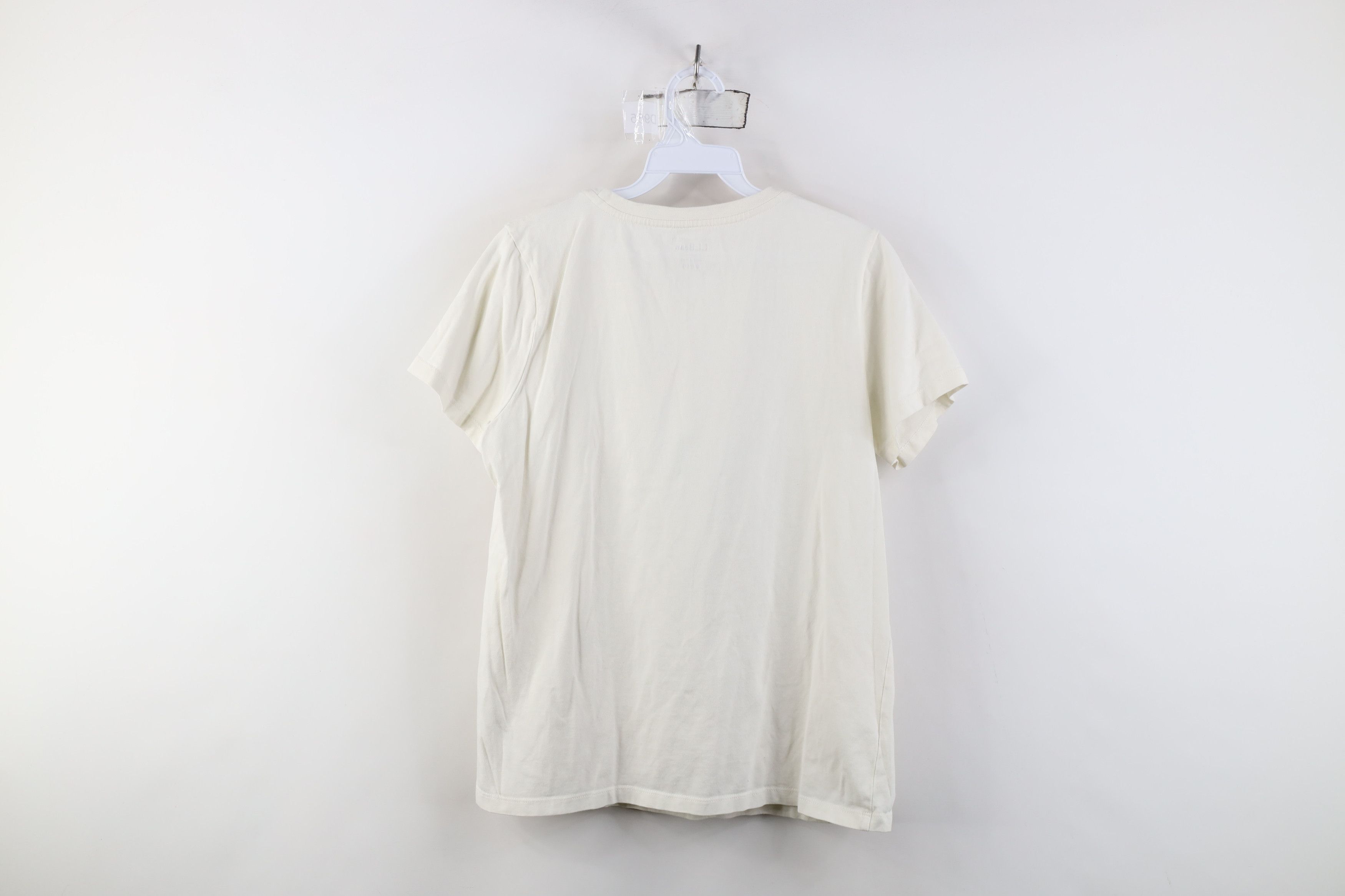 L.L. Bean LL Bean Rainbow Camping Short Sleeve T-Shirt Cream Cotton Size S / US 4 / IT 40 - 9 Thumbnail