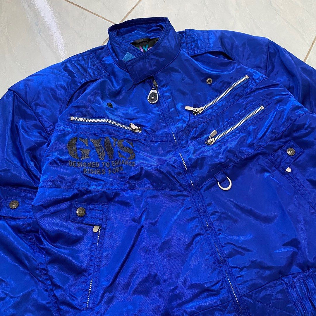 Goldwin Vintage Goldwin biker retro 90's multizip Size US M / EU 48-50 / 2 - 3 Thumbnail