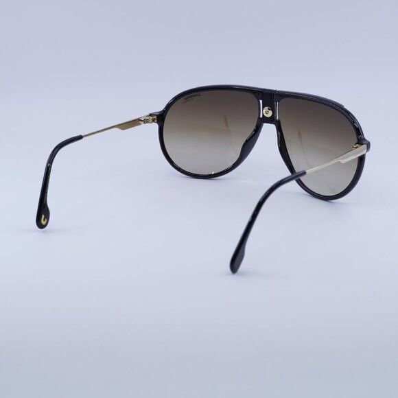 Carrera CARRERA 1034/S 0807 HA Sunglasses Black Aviator Frame Size ONE SIZE - 4 Thumbnail
