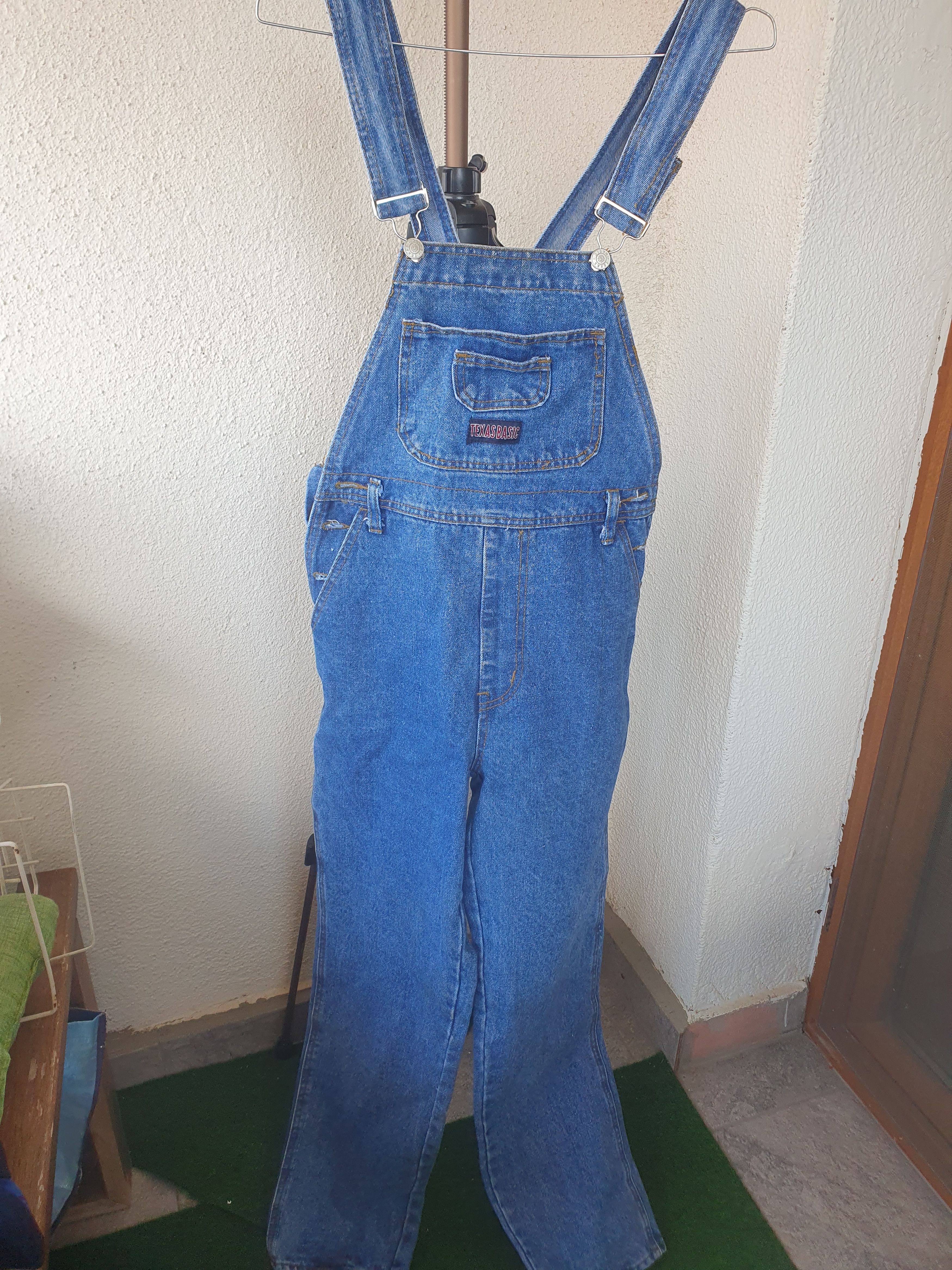 Vintage Texas Basic Authentic Jeanswear Vintage Denim Overall sz S Size US 29 - 8 Thumbnail
