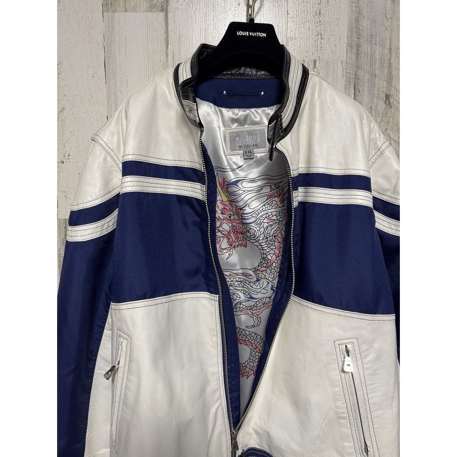Wilsons Leather Vintage Men’s Wilson Leather M Julian Dragon Size US XXL / EU 58 / 5 - 5 Thumbnail