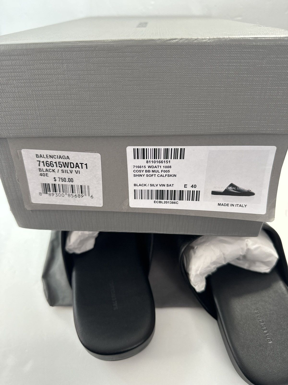 Balenciaga BALENCIAGA COSY BB MUL F005 Size US 7.5 / EU 40-41 - 13 Thumbnail