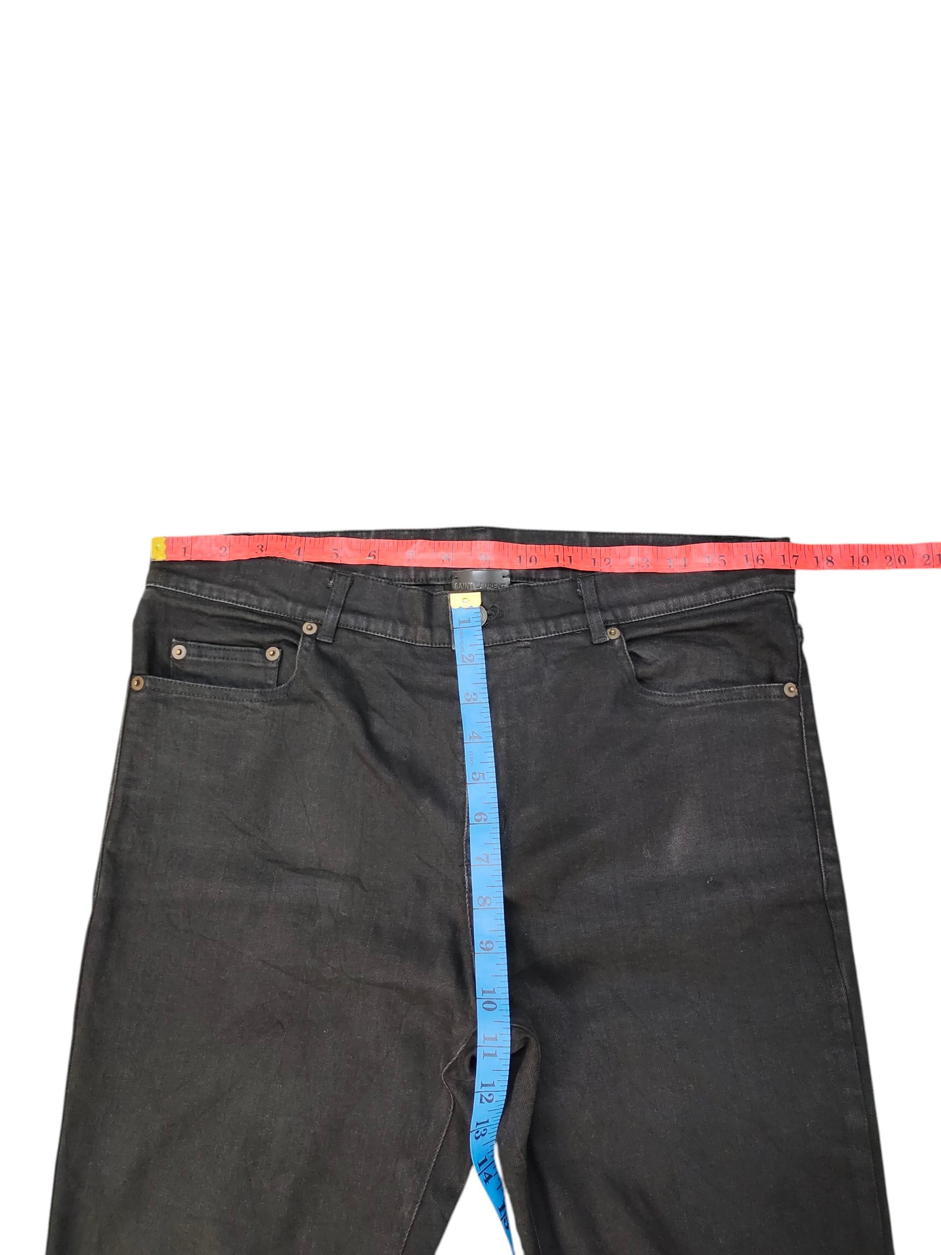 Saint Laurent Paris Saint Laurent Paris Distress Knee Skinny Jeans D02 M/SK-LW Size US 34 / EU 50 - 15 Thumbnail
