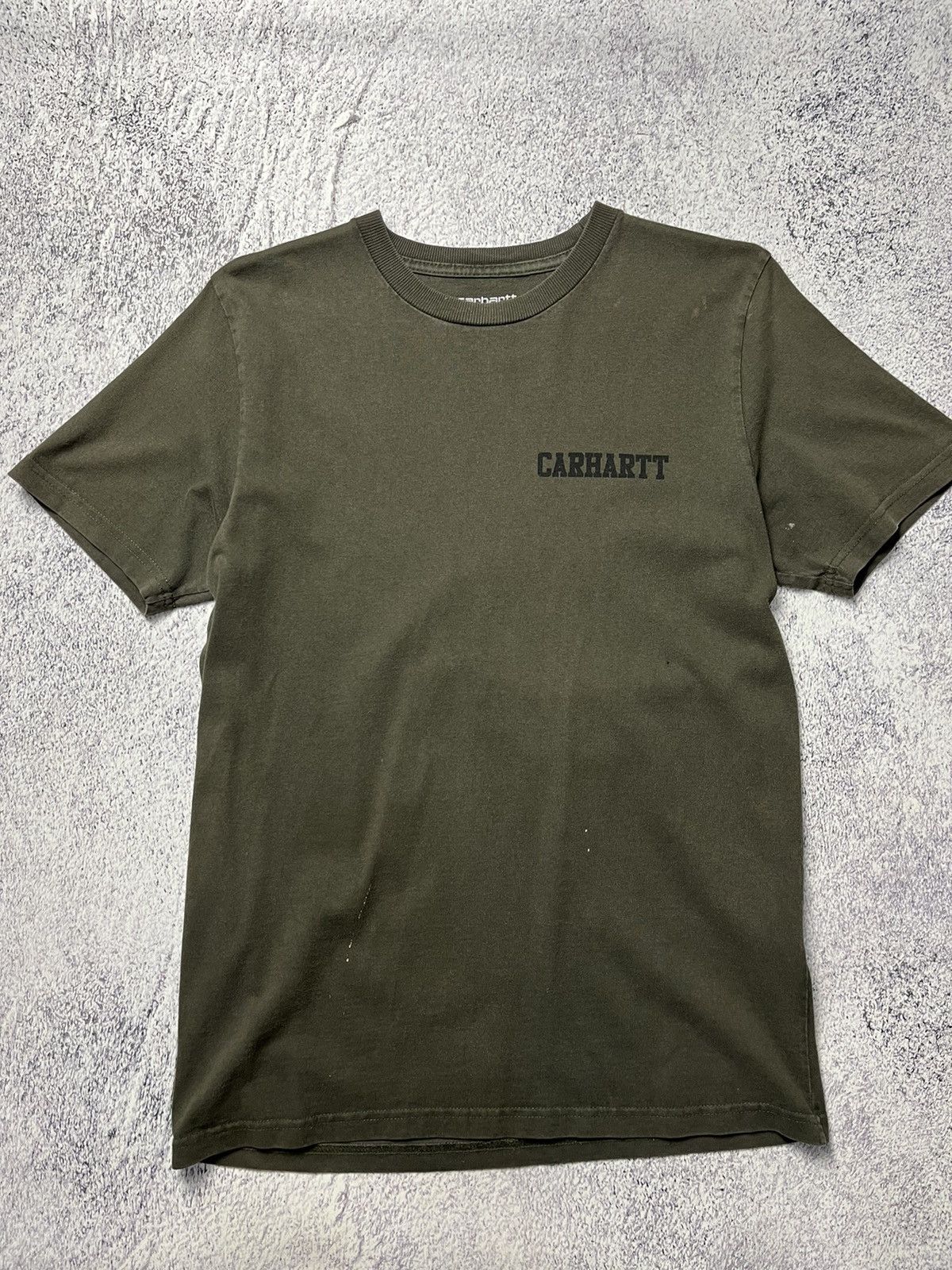 Carhartt Vintage Carhartt Distressed T-shirts Streetwear Y2K Size US S / EU 44-46 / 1 - 4 Thumbnail