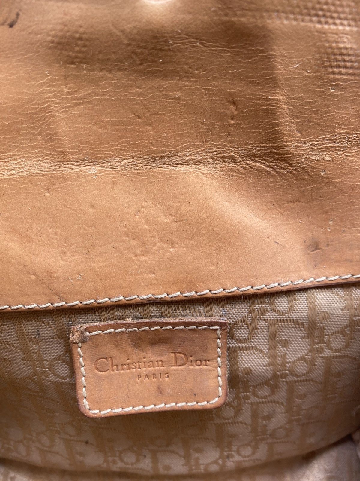 Dior × Vintage Vintage Christian Dior Canvas Wallet Size ONE SIZE - 6 Thumbnail