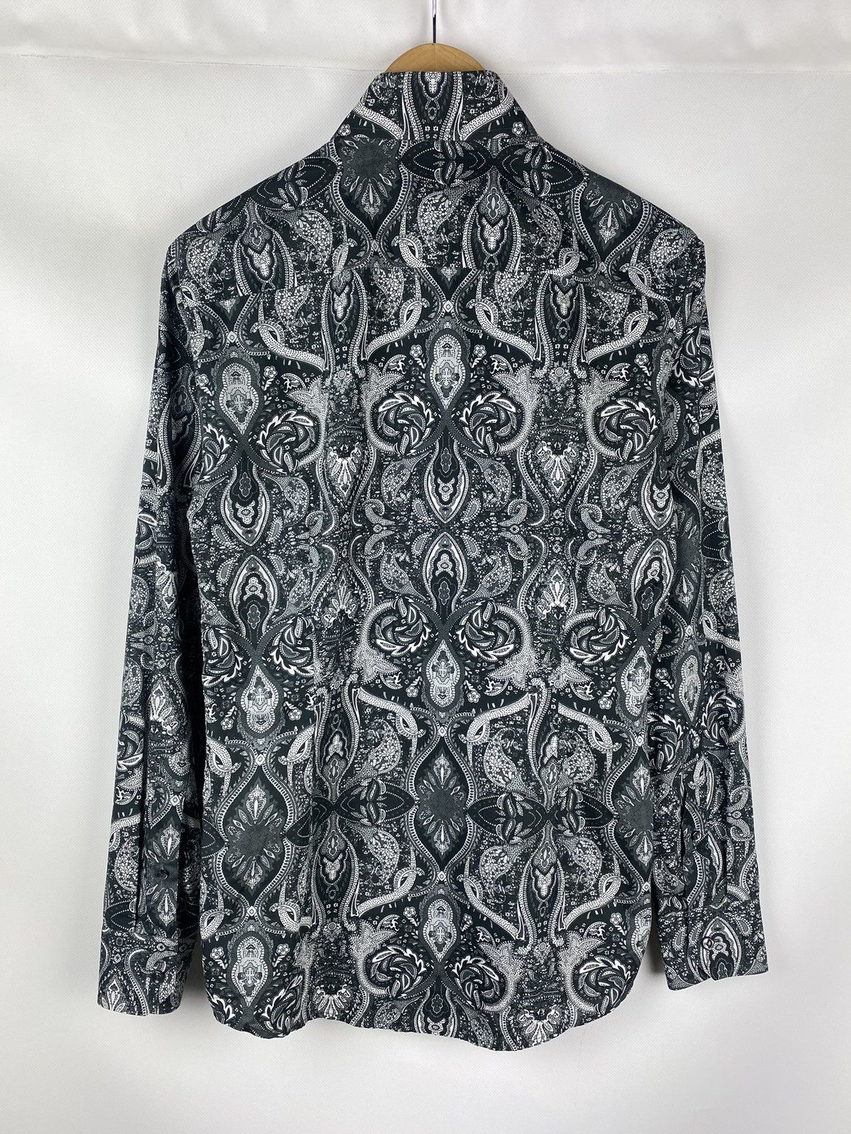 Eton Eton paisley patterned long sleeve button up shirt Slim Size US M / EU 48-50 / 2 - 14 Thumbnail