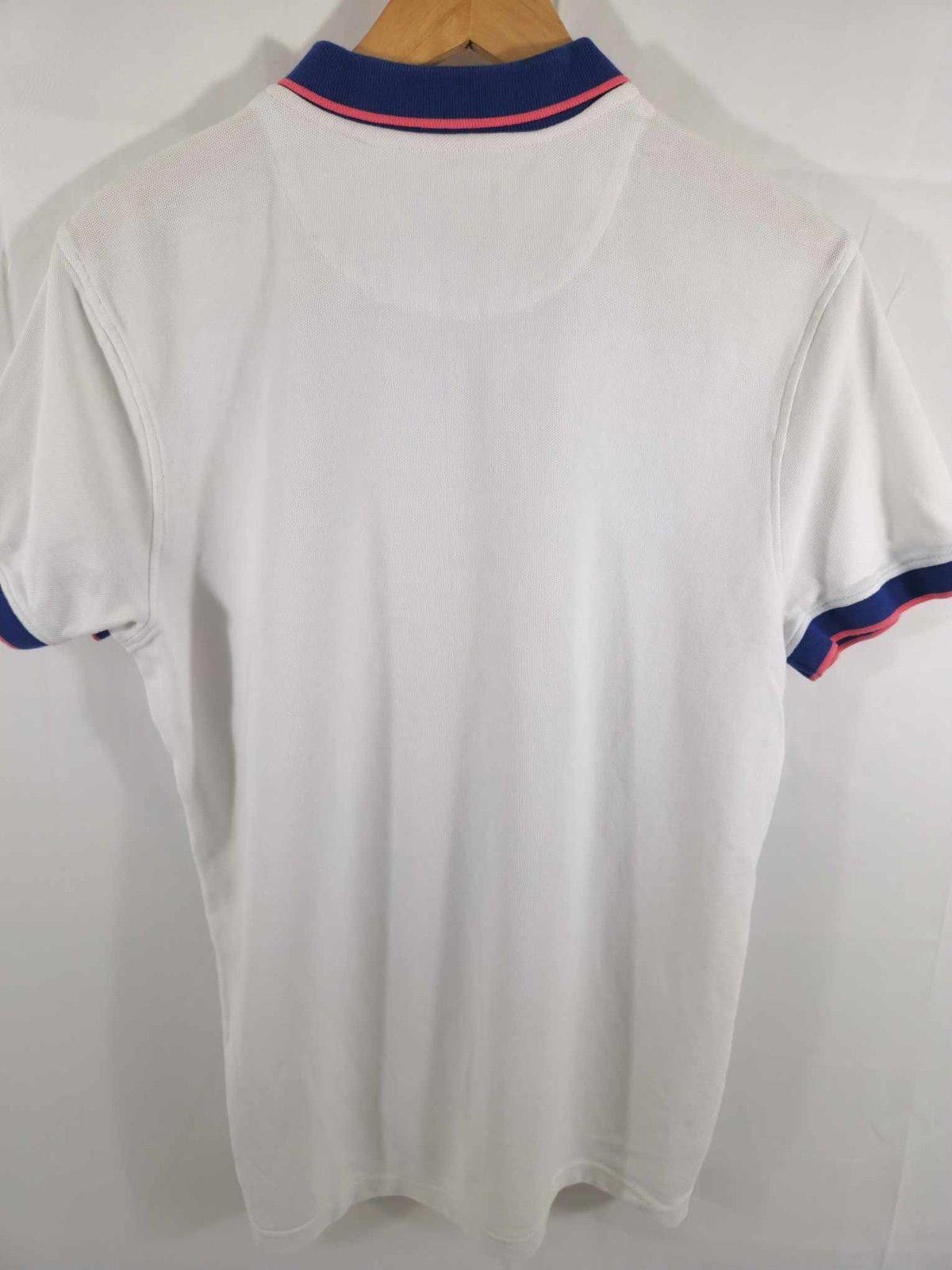Christian Lacroix Men's Christian Lacroix Polo Shirt - White with Colorful Size US M / EU 48-50 / 2 - 3 Thumbnail