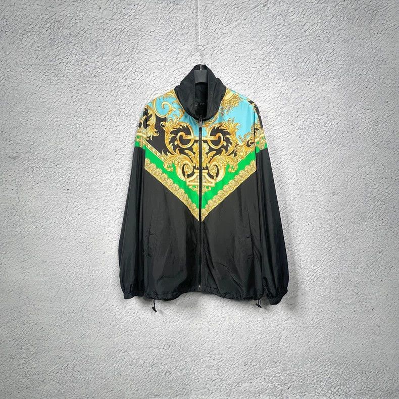 Versace Versace Baroque gold ear panel Medusa zippered jacket Size US L / EU 52-54 / 3 - 1 Thumbnail