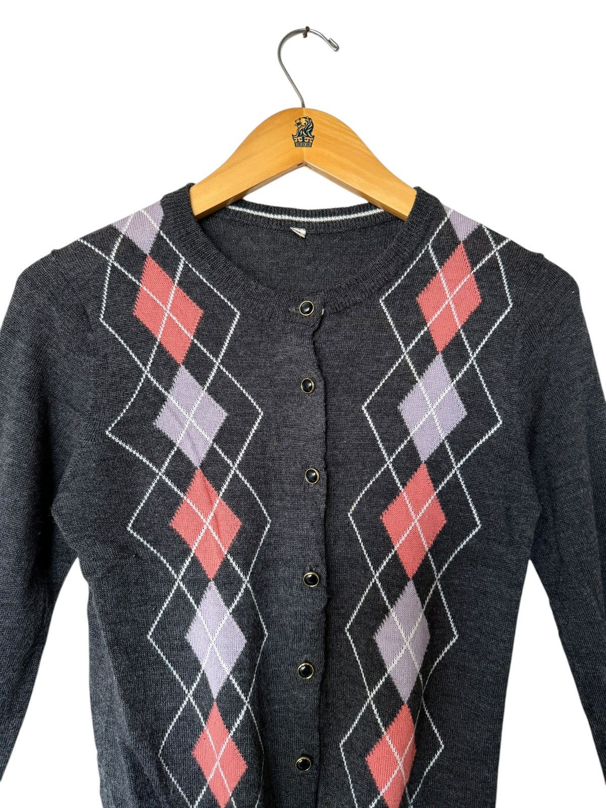 Aran Isles Knitwear Vintage Unbranded Button Ups Knitwear Sweater Size XS / US 0-2 / IT 36-38 - 4 Thumbnail