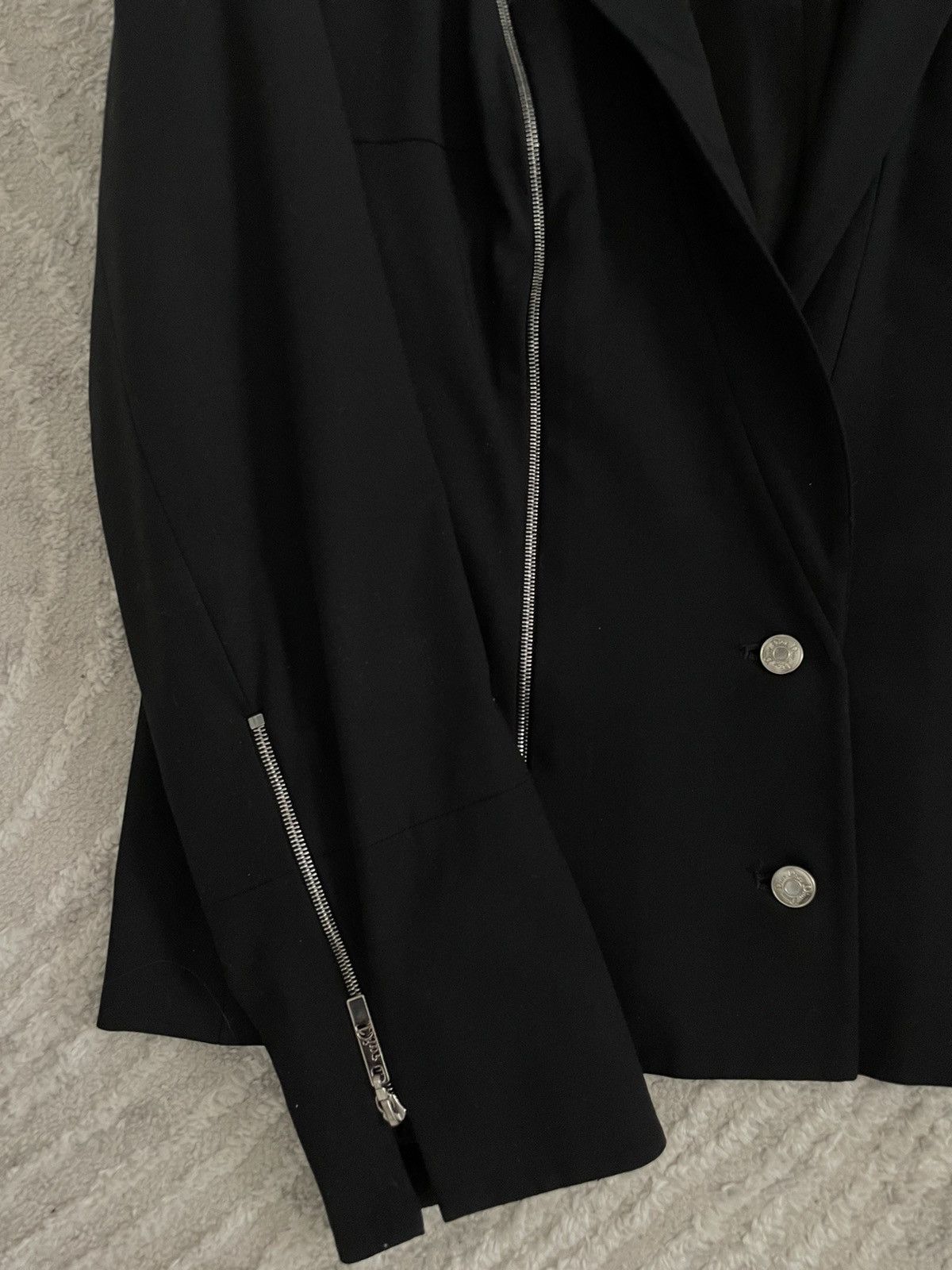 Dior Vintage 2004 S/S Christian Dior John Galliano Zip Jacket Size M / US 6-8 / IT 42-44 - 5 Thumbnail