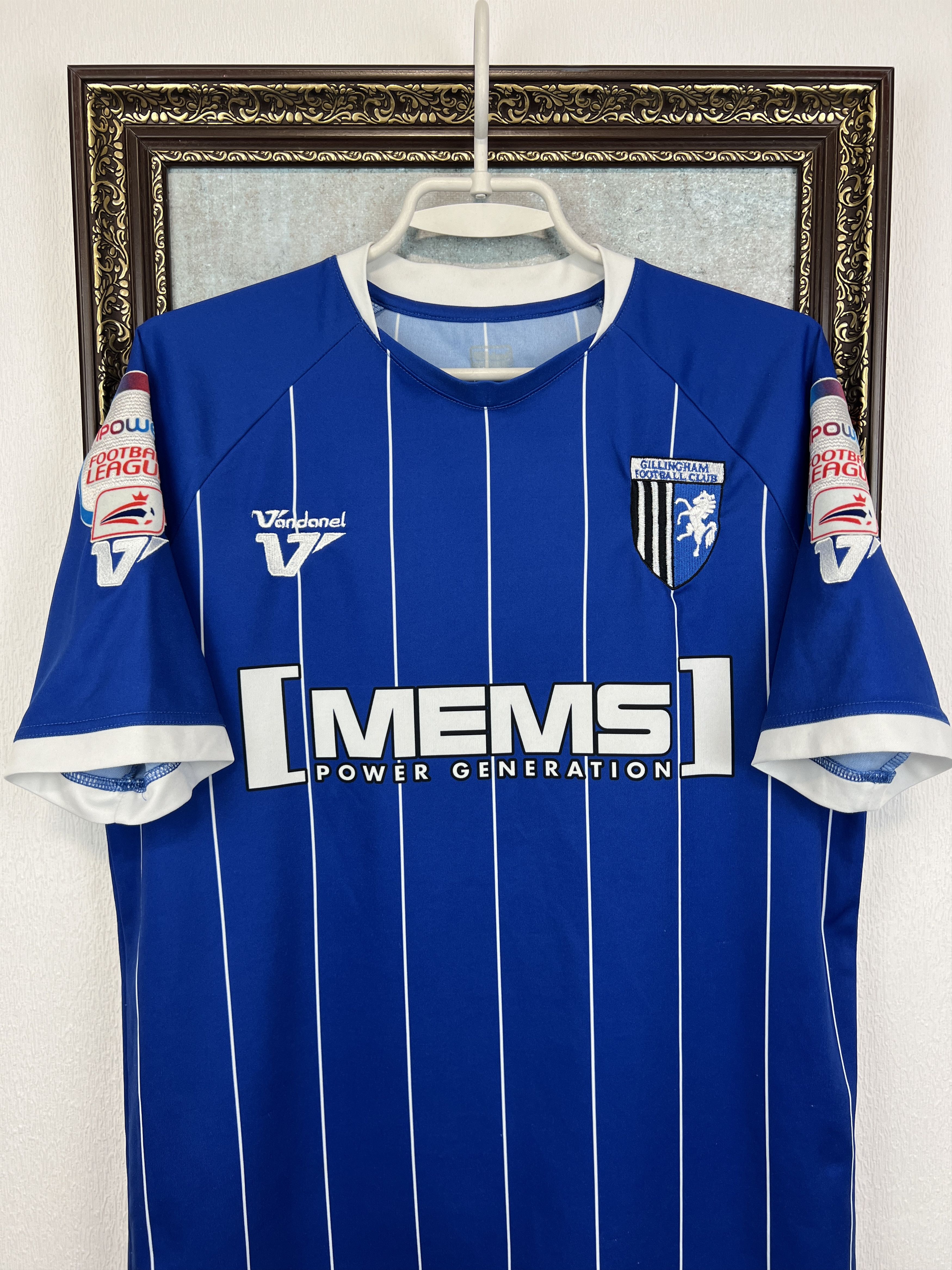 Vintage Gillingham Football Shirt Player Issue #18 Jackman Jersey Size US M / EU 48-50 / 2 - 2 Thumbnail