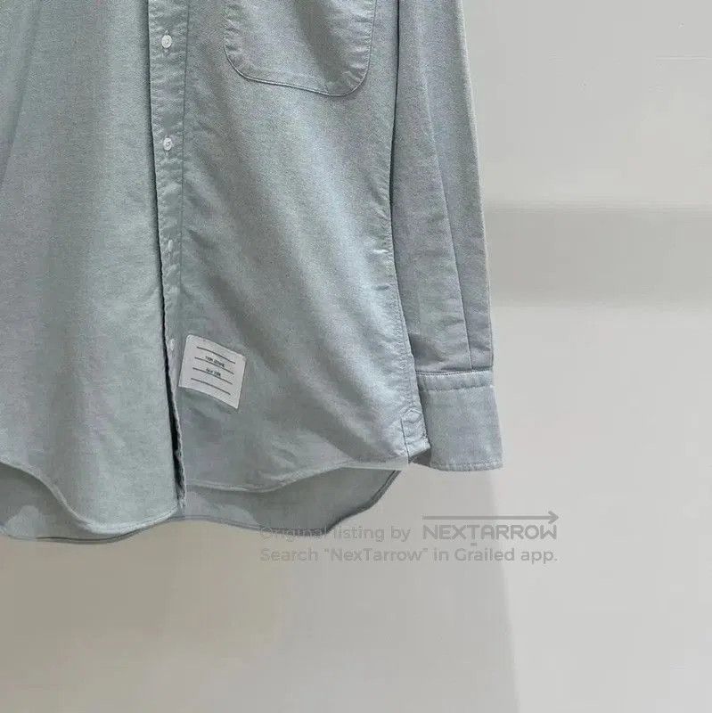 Other Thom Browne Gray Cotton Long Sleeve Shirt . Size US XXS / EU 40 - 2 Thumbnail